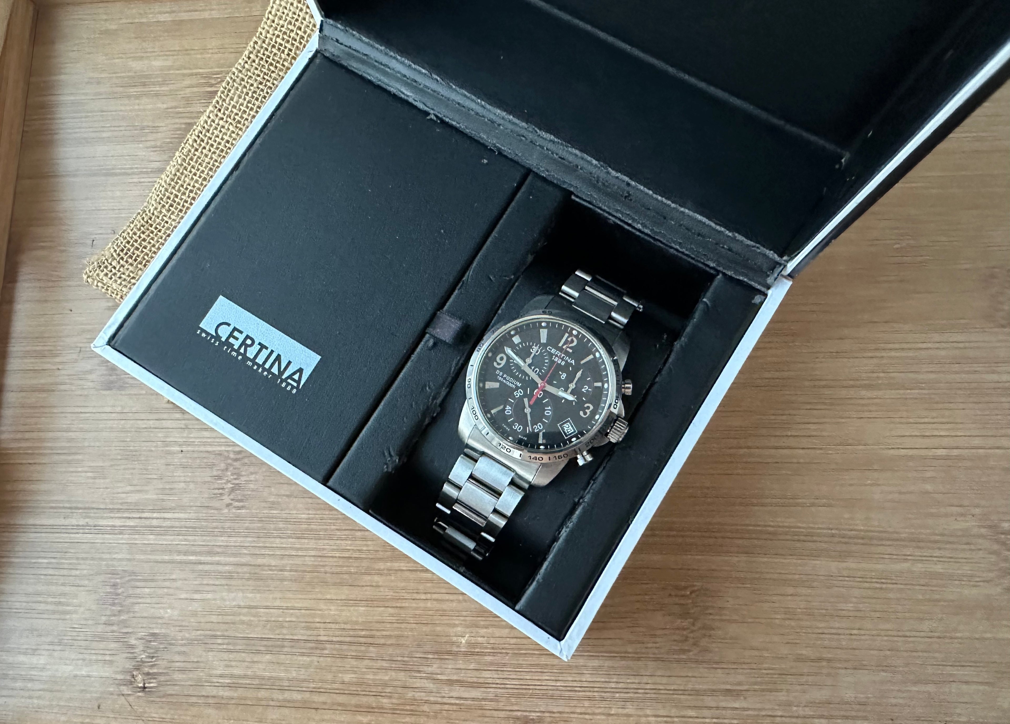 Certina DS Chronograph - Full set - Condiție excelentǎ