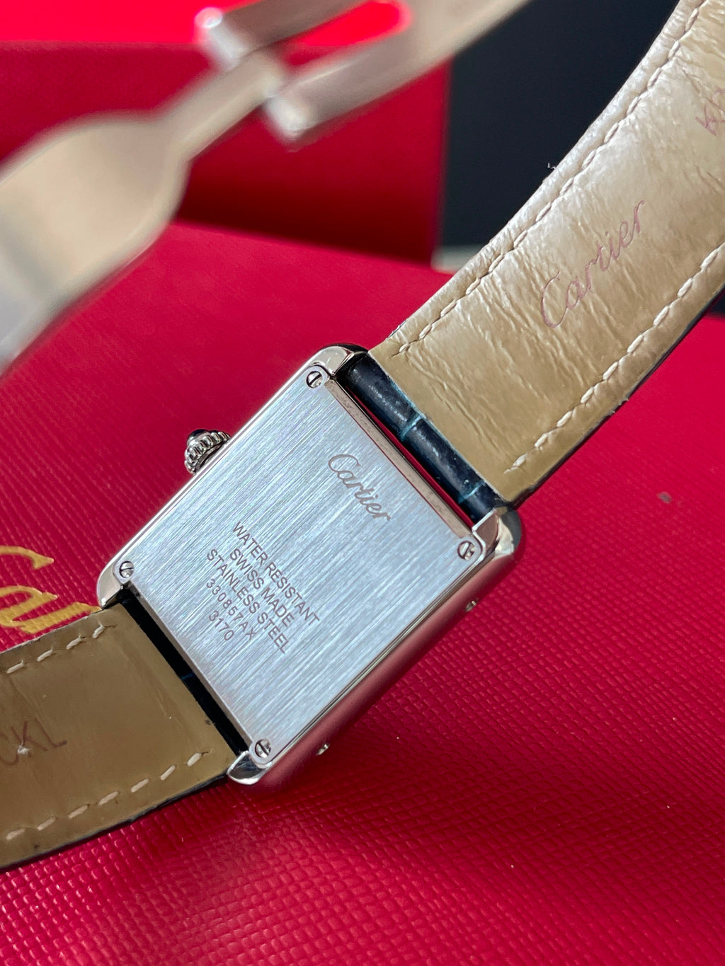 Ceas Cartier Tank Solo Ref. WSTA0030 - 31 mm × 24,4 mm