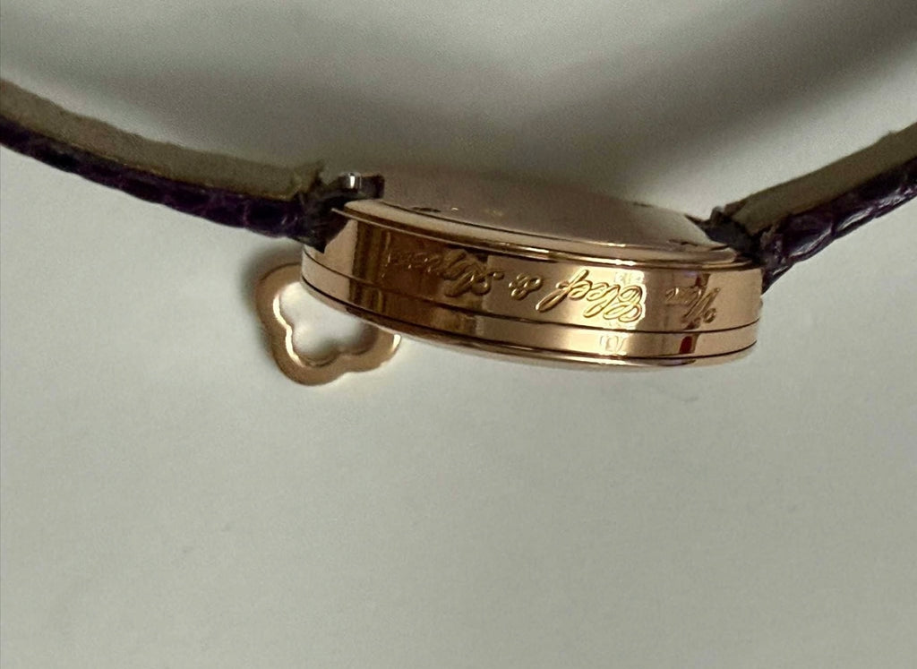 Ceas Lady Van Cleef & Arpels aur 18k - 25mm diametrul