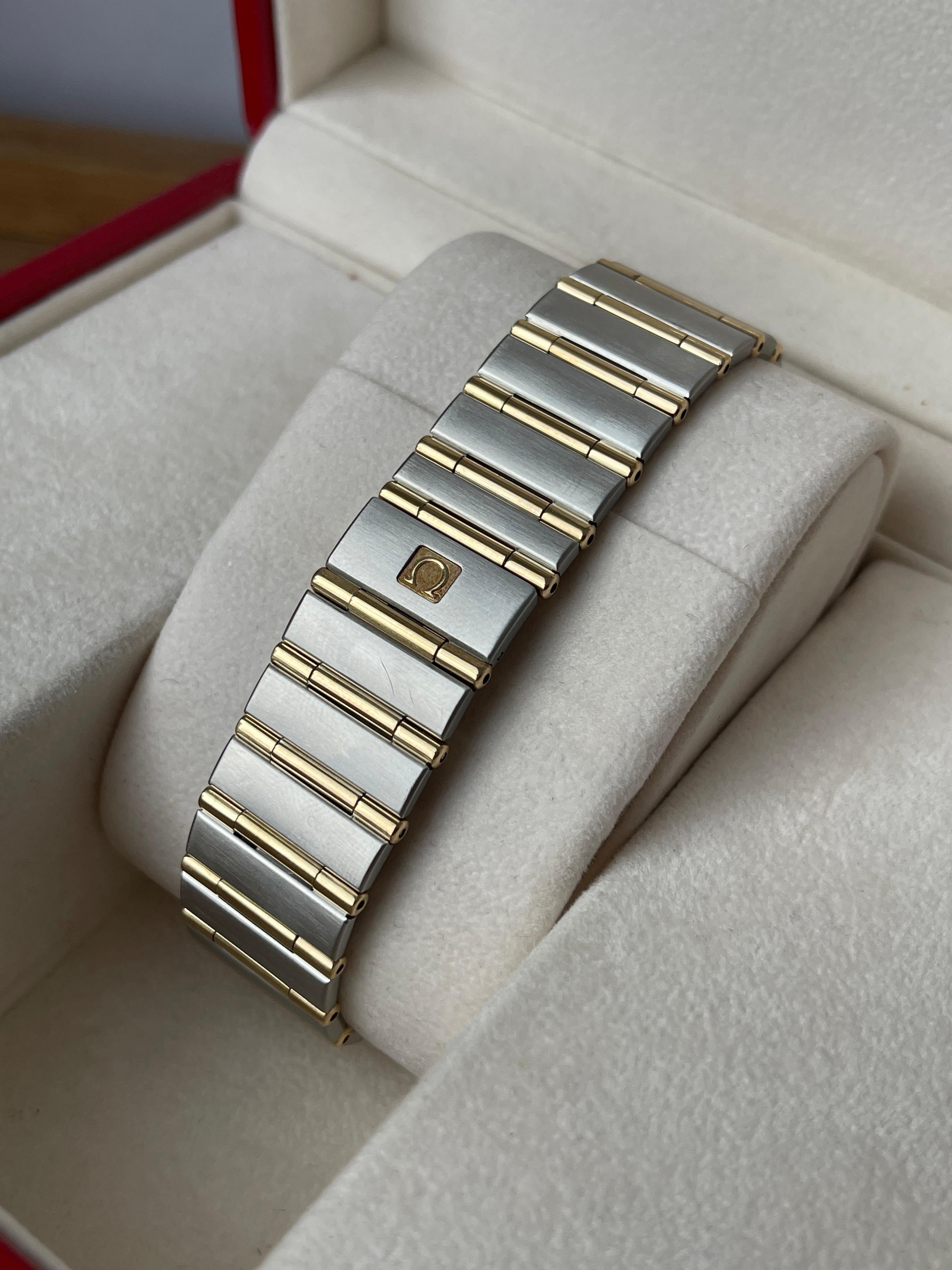 Superb Omega Constellation Aur 18k şi Oțel - Full set, conditie excelentǎ