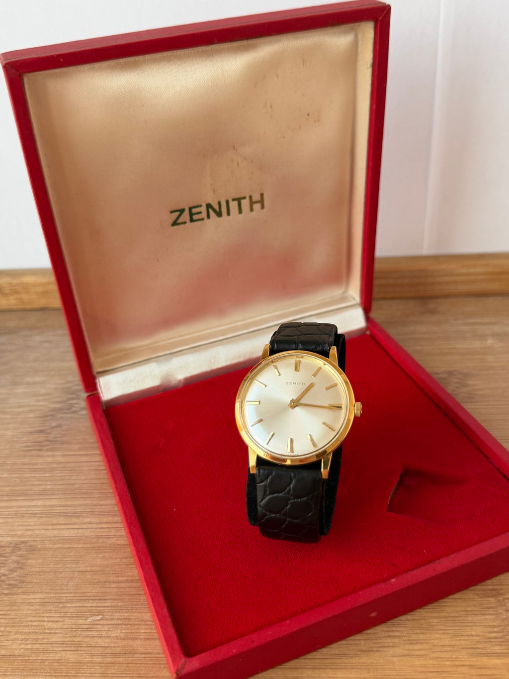 Zenith Aur 18K - Vintage NOS - New old stock- Full set