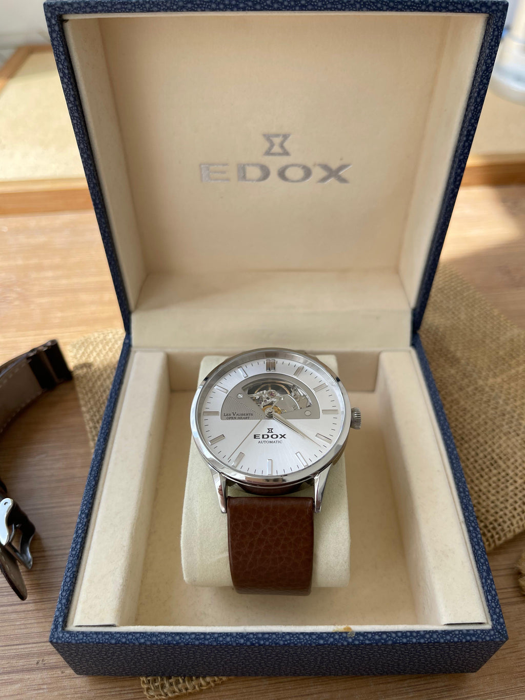 Ceas Edox Les Vauberts Automatic - Open Heart