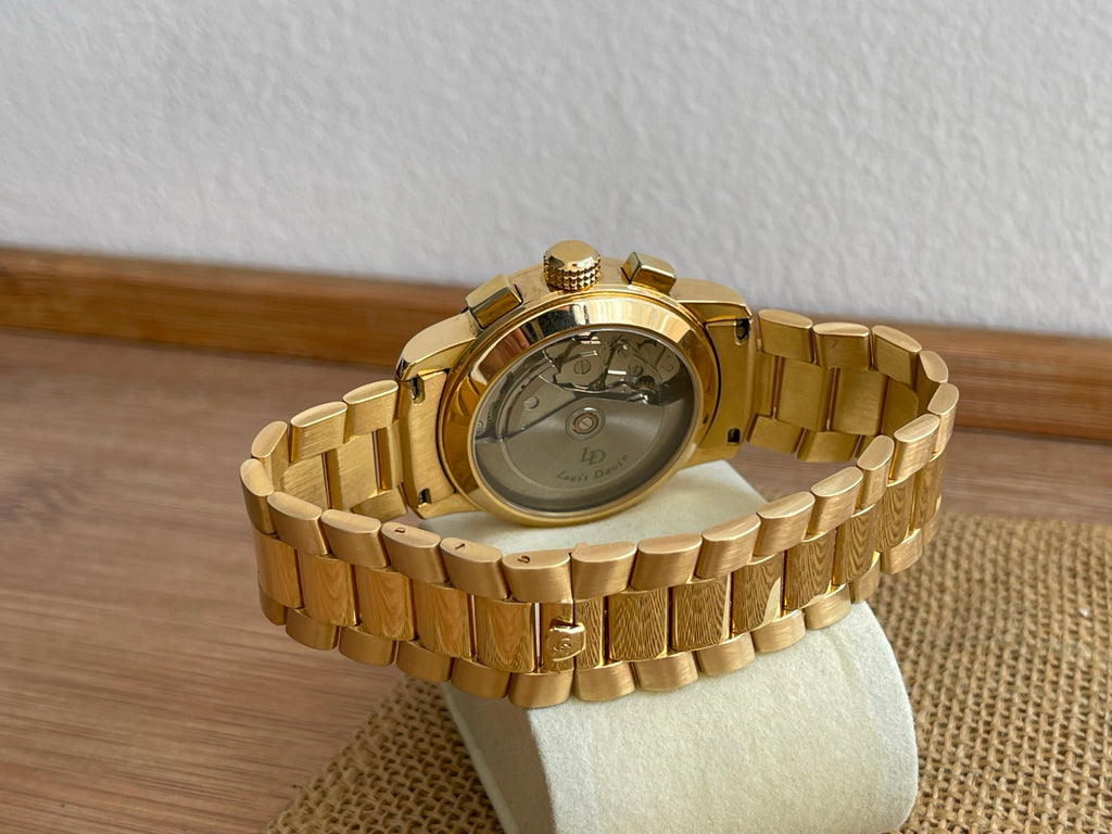 Ceas din Aur 18K Louis Davin - Valjoux 7750 - 148g total