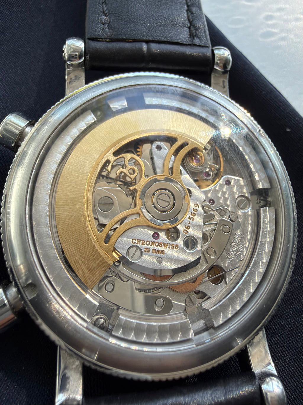 ChronoSwiss Timemaster Date Chronograph Superluminova  44mm - Ref. CH7533