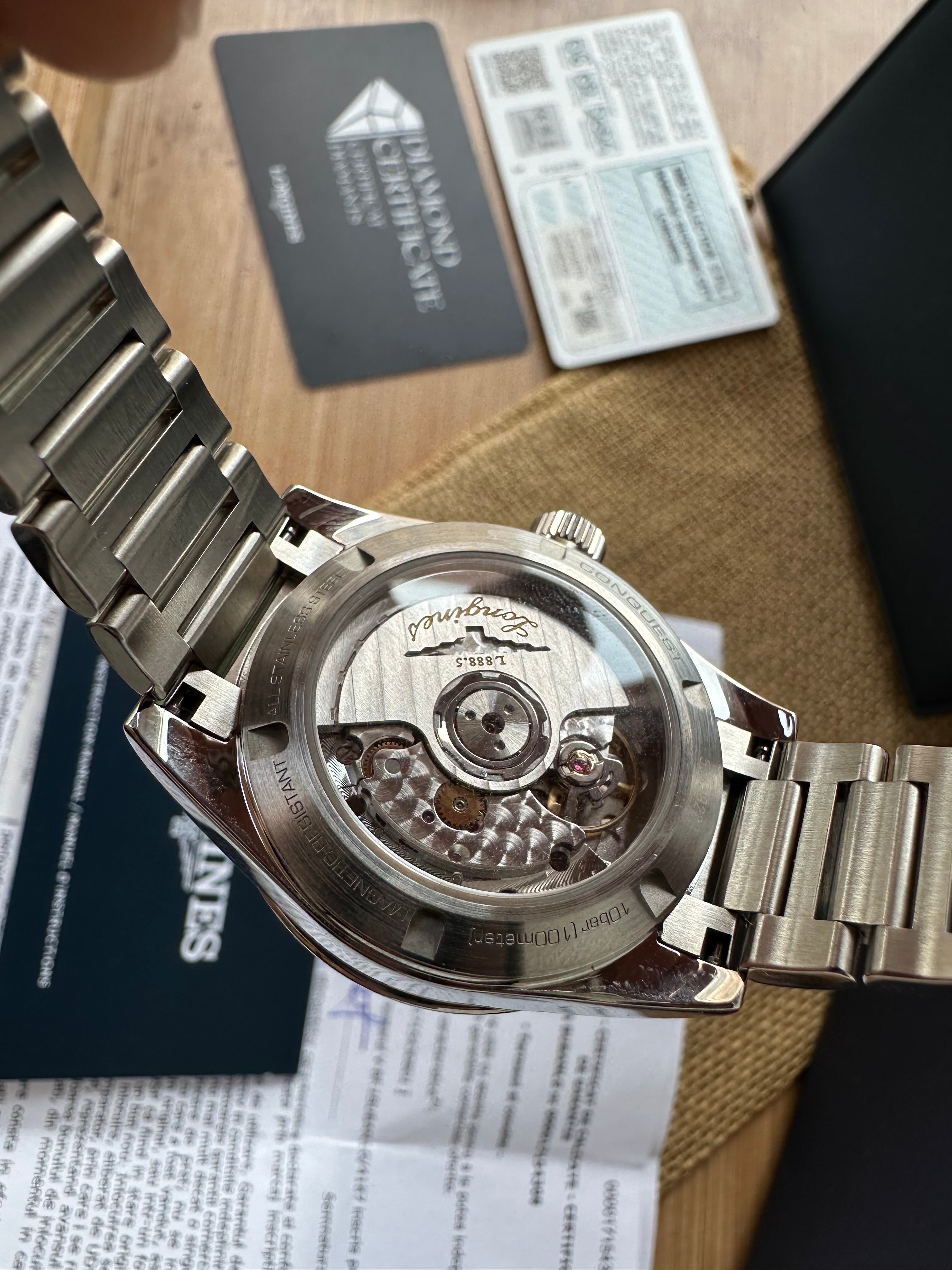 Longines Conquest Lady - Diamonds - L3.320.4.97.6