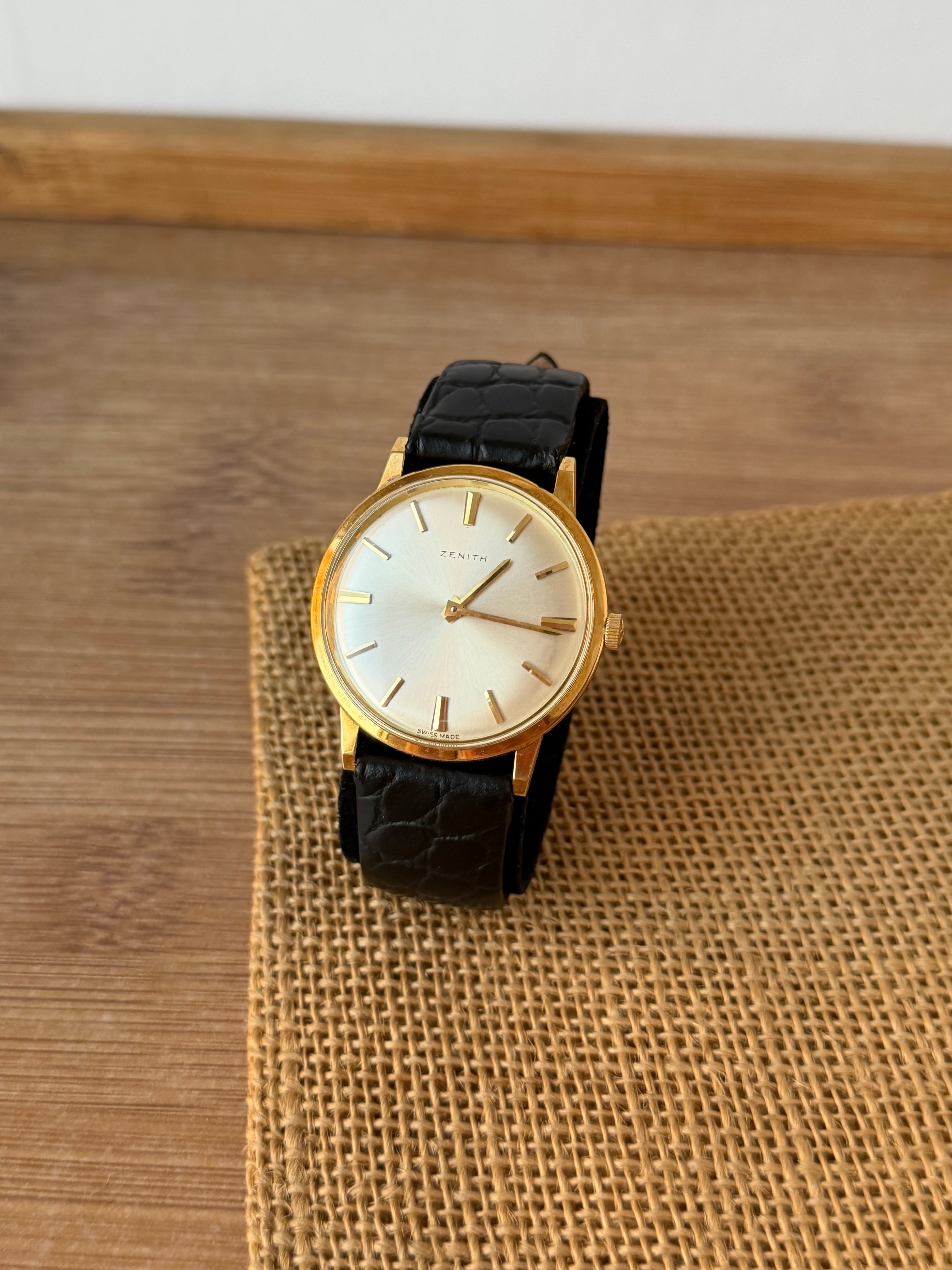 Zenith Aur 18K - Vintage NOS - New old stock- Full set