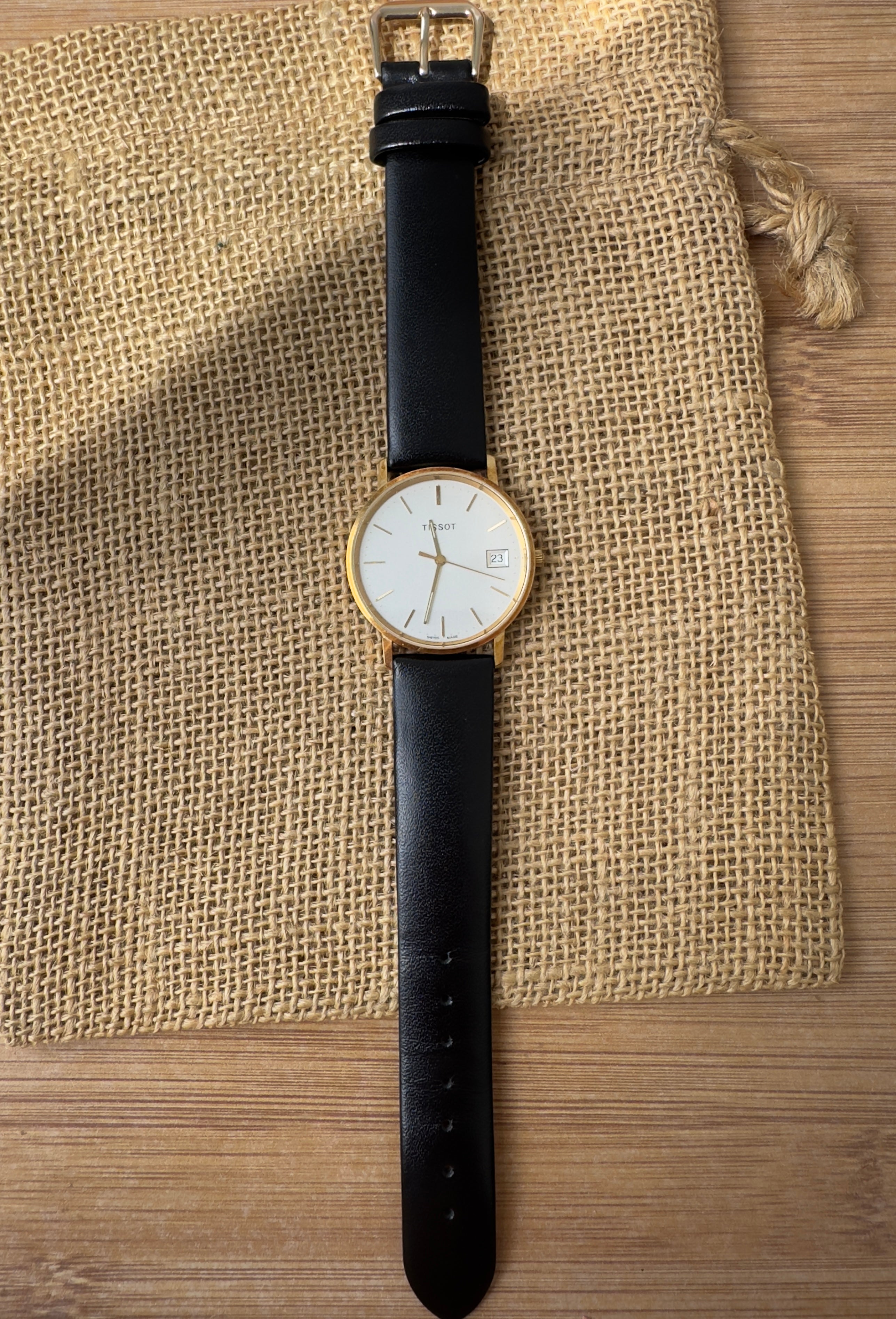 Ceas Tissot Goldrun Aur 18k - 34mm - impecabil - Unisex