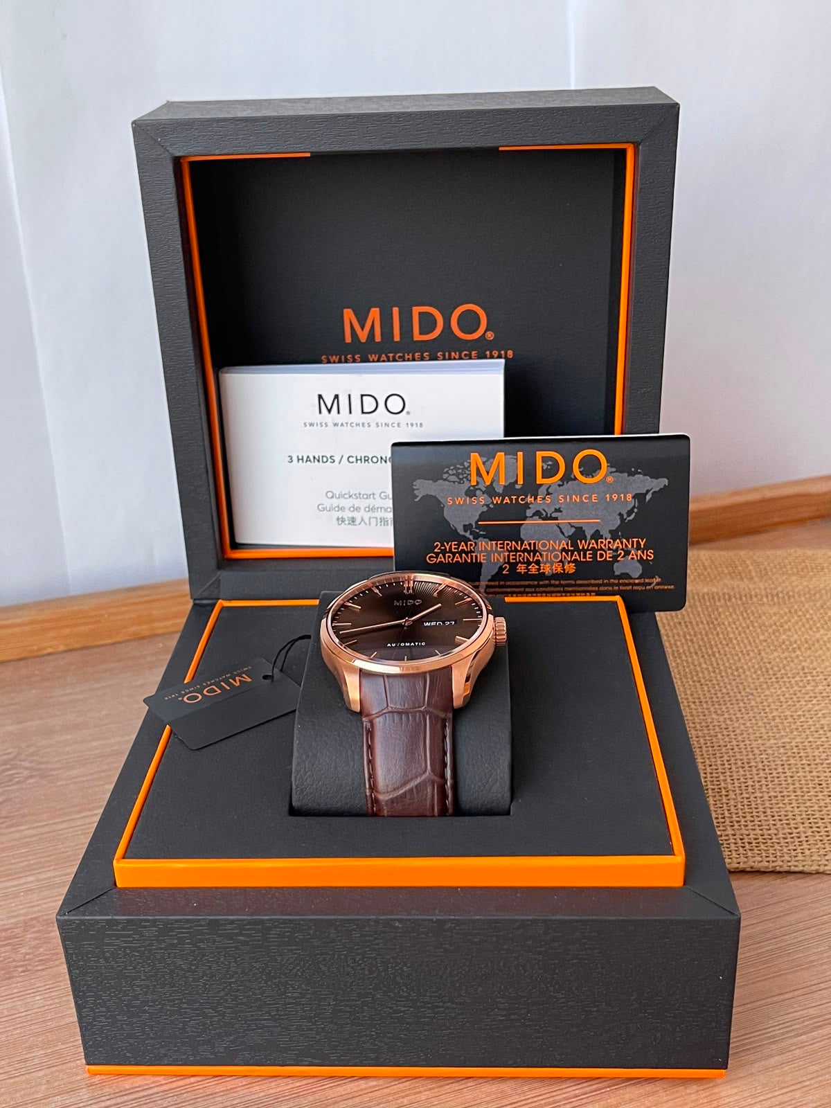Mido Belluna II - Automatic - Nou - 42.5mm Ref. M024.630.36.061.00