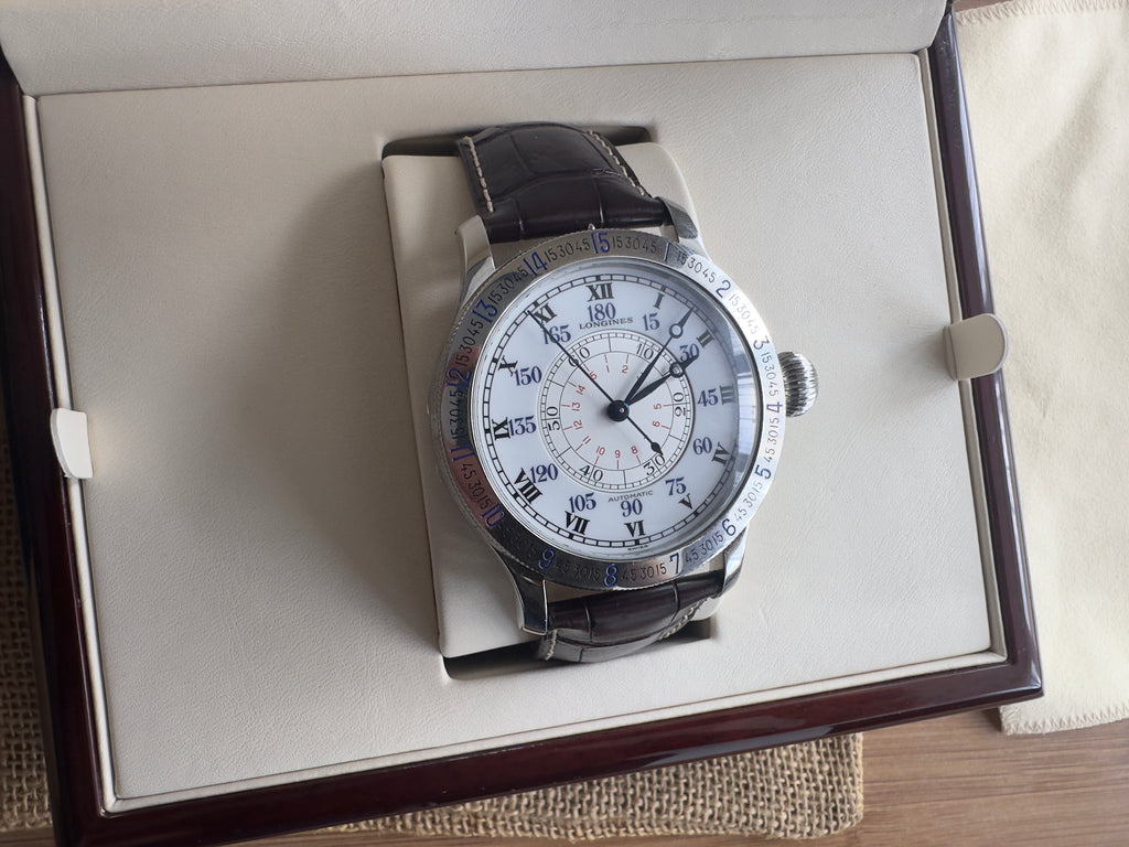 Ceas Longines Heritage The Lindbergh Hour Angle Watch L2.678.4.11.0