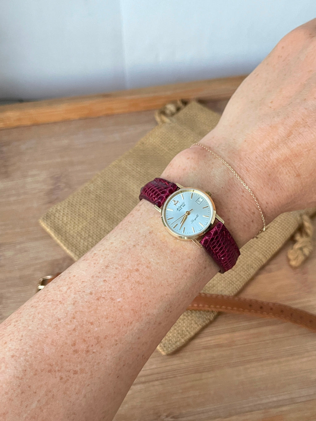 Ceas Atlantic Lady - Seagold - Aur 14K - Ca nou