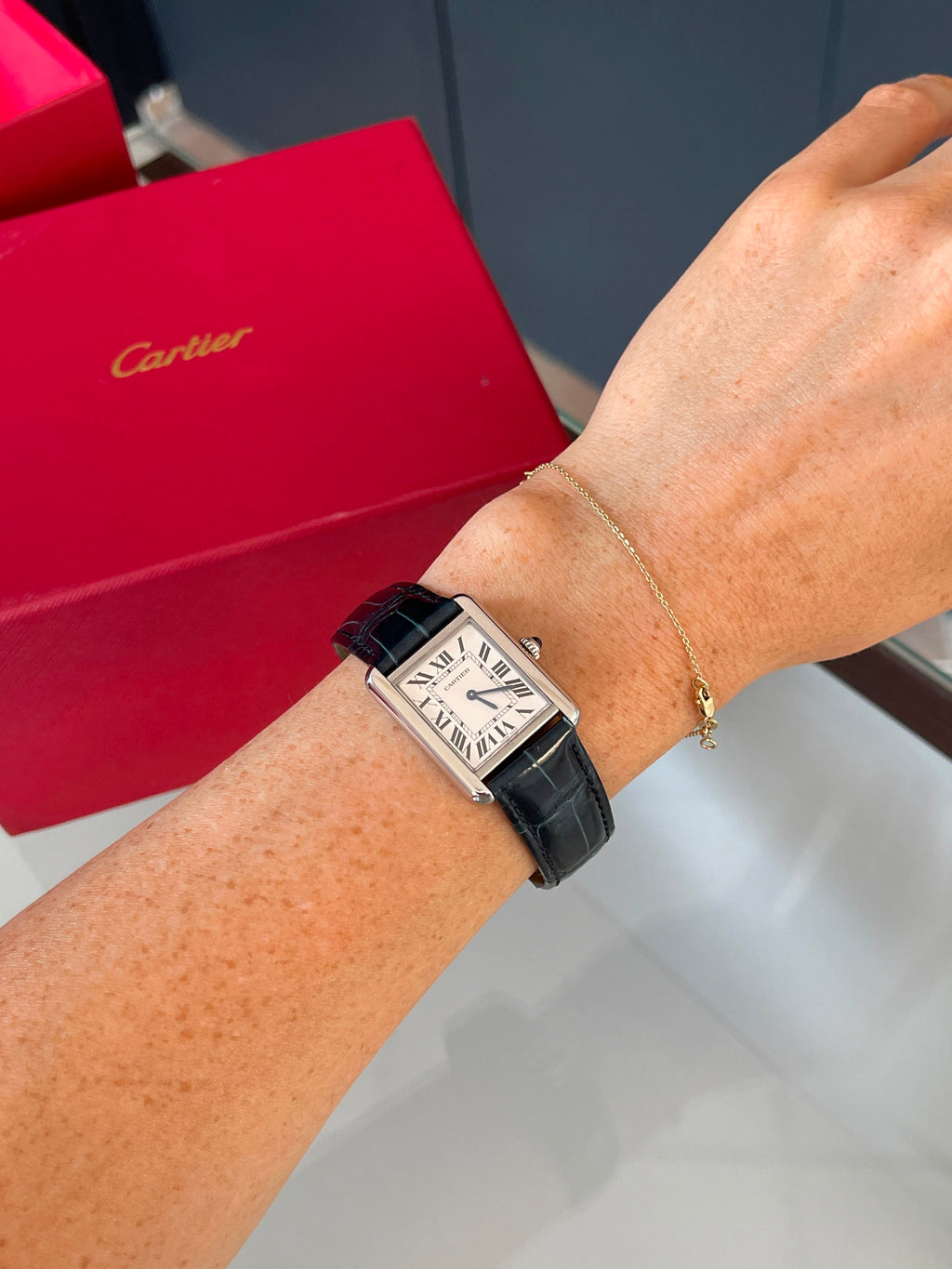 Ceas Cartier Tank Solo Ref. WSTA0030 - 31 mm × 24,4 mm