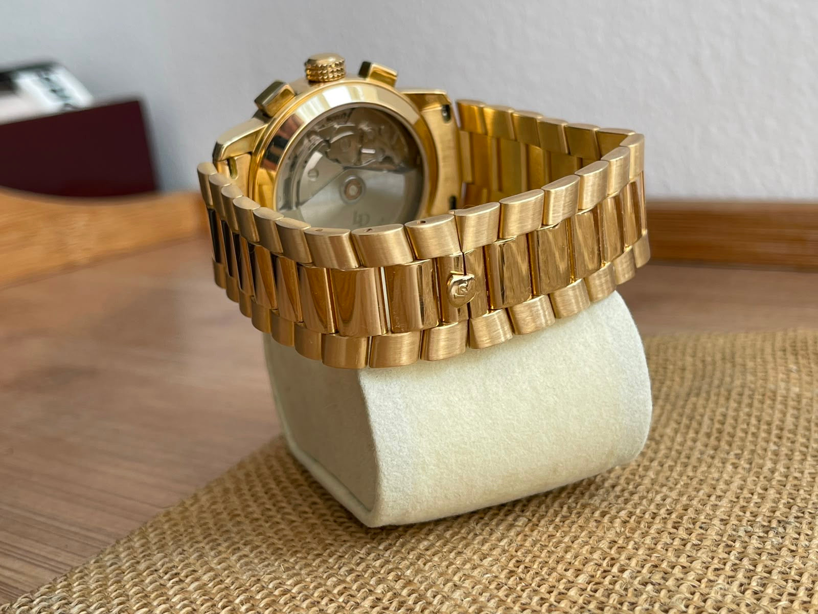 Ceas din Aur 18K Louis Davin - Valjoux 7750 - 148g total