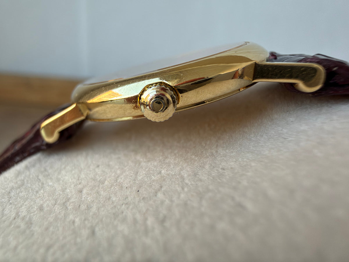 Omega De Ville Aur 18K - 2 curele realizate pe comandǎ