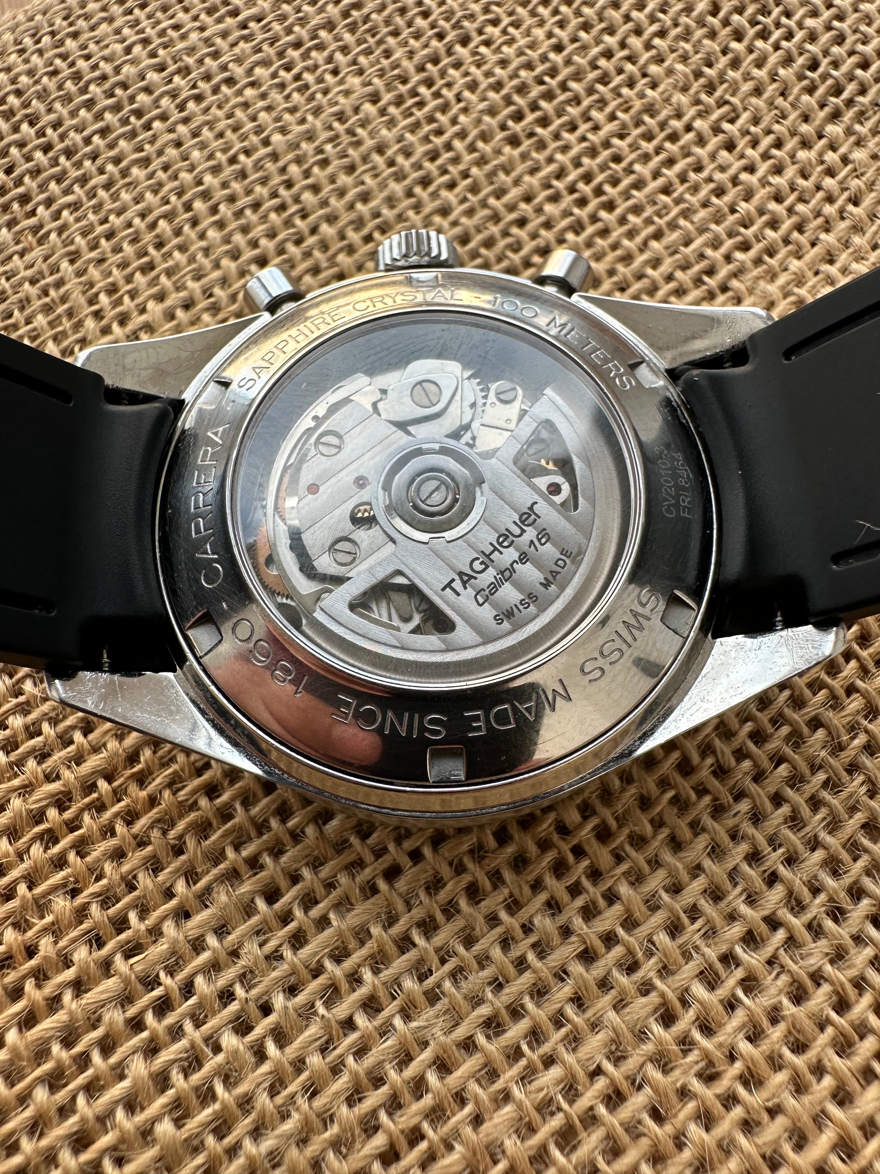 Tag Heuer Carrera - Calibre 16 - Valjoux 7750 - 41mm diametrul