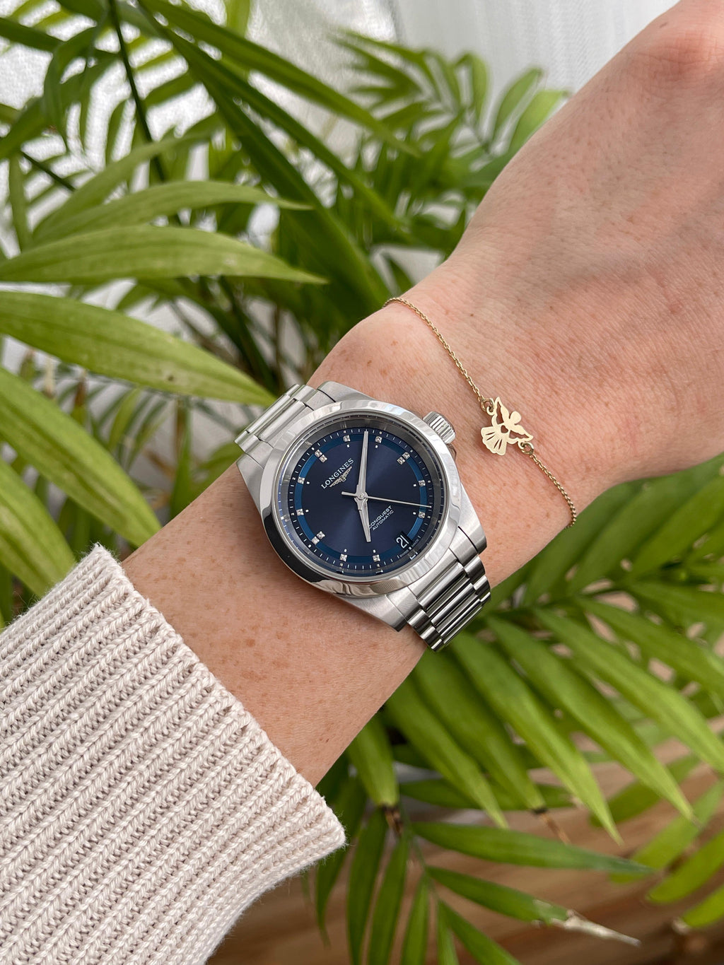 Longines Conquest Lady - Diamonds - L3.320.4.97.6