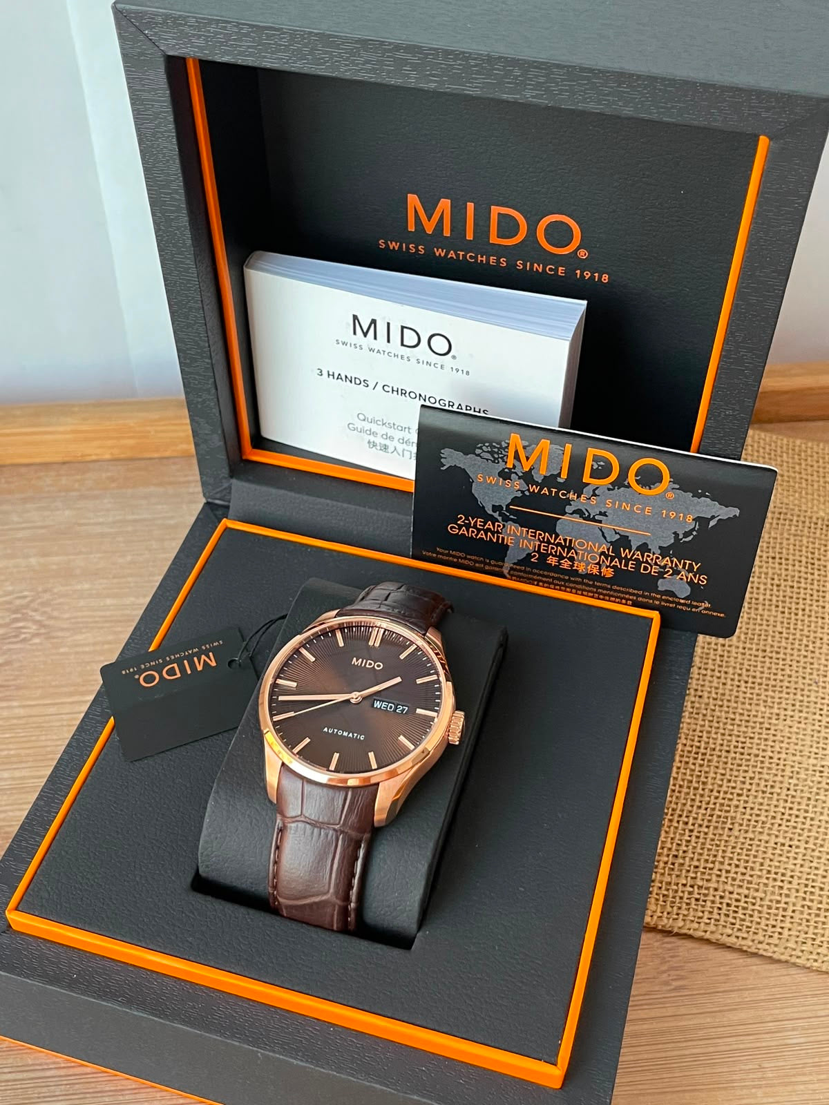 Mido Belluna II - Automatic - Nou - 42.5mm Ref. M024.630.36.061.00