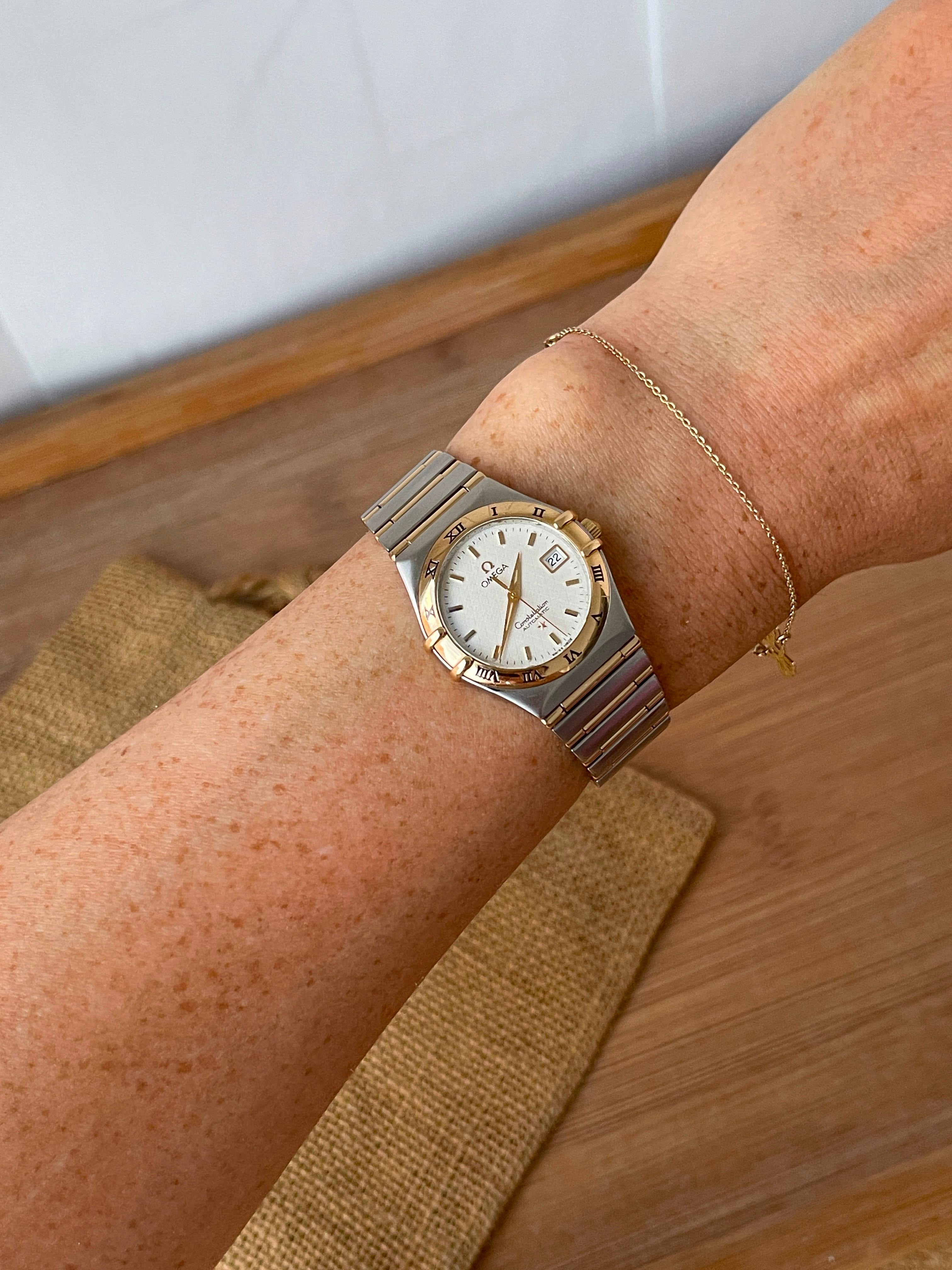 Omega Constellation Automatic Aur 18K Otel - 27mm - impecabil - Ref. 1292.30.00