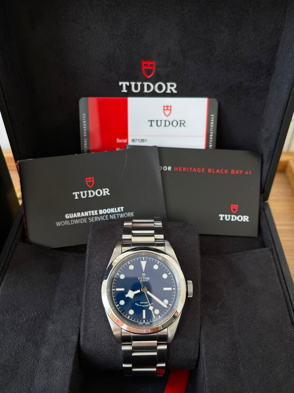 Ceas Tudor Black Bay 41mm - Full Set, acte, cutie, servisat Ref. 79540