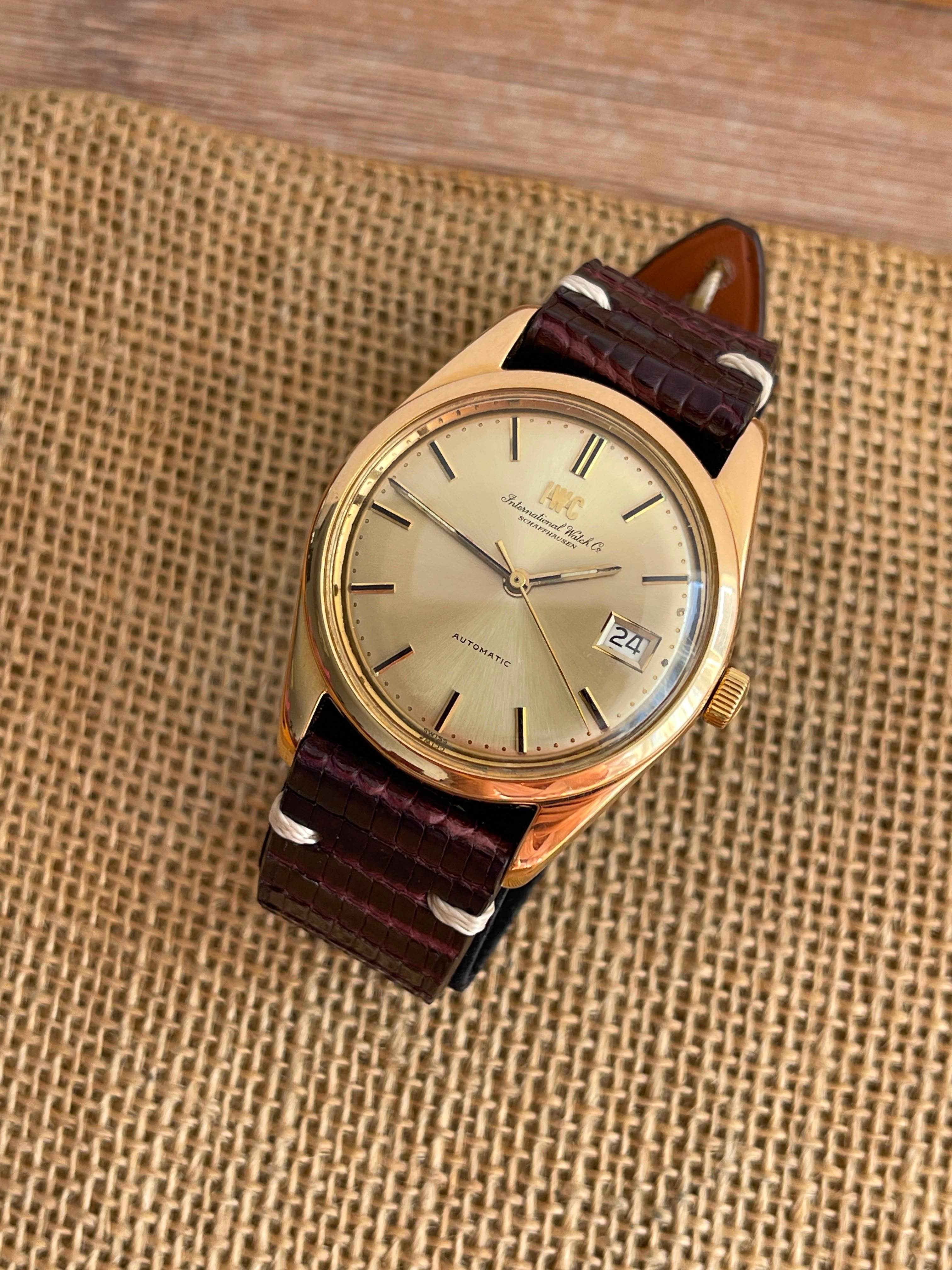 IWC Automatic Aur 18K - Vintage - NOS - din 1970