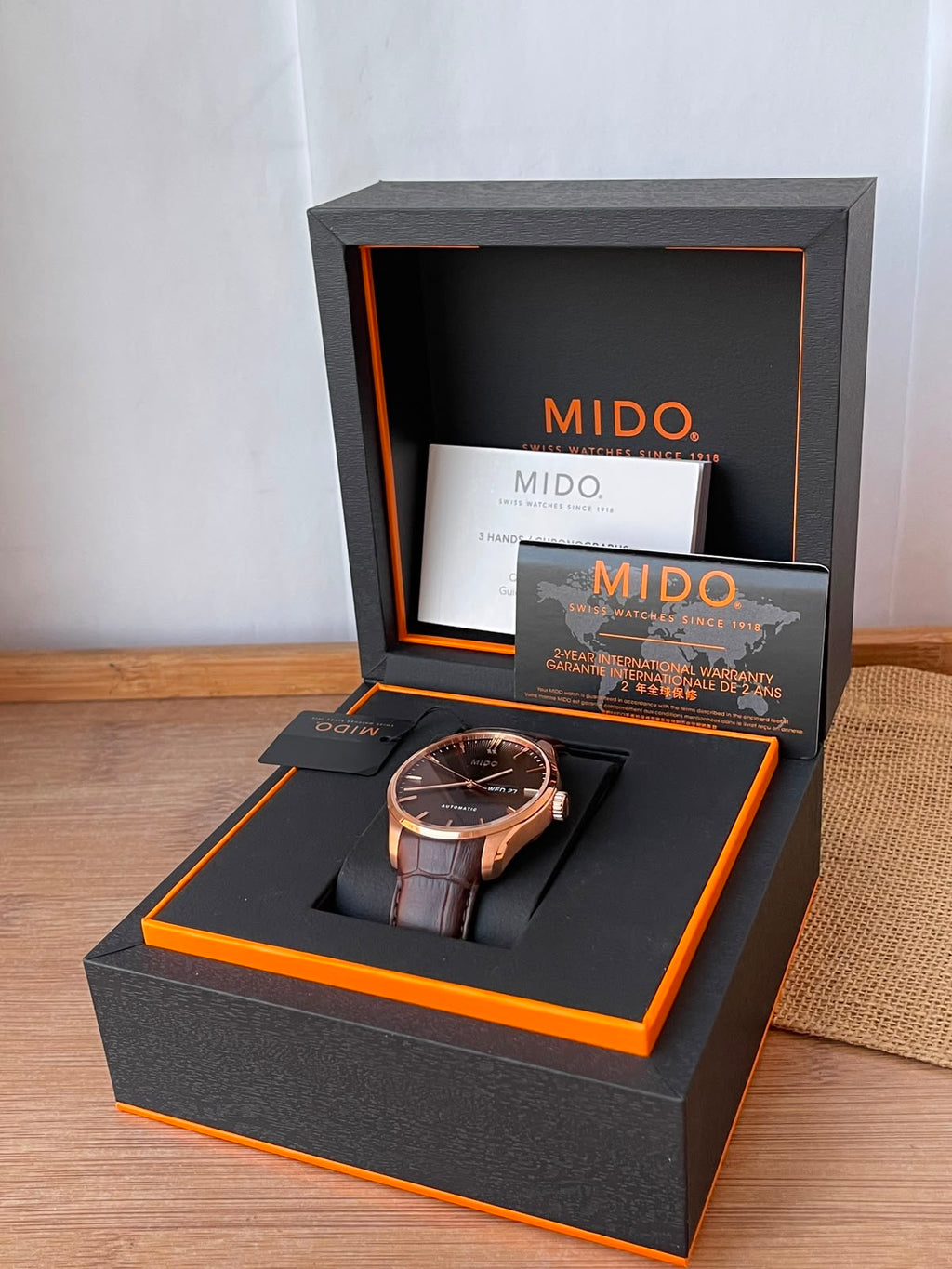 Mido Belluna II - Automatic - Nou - 42.5mm Ref. M024.630.36.061.00