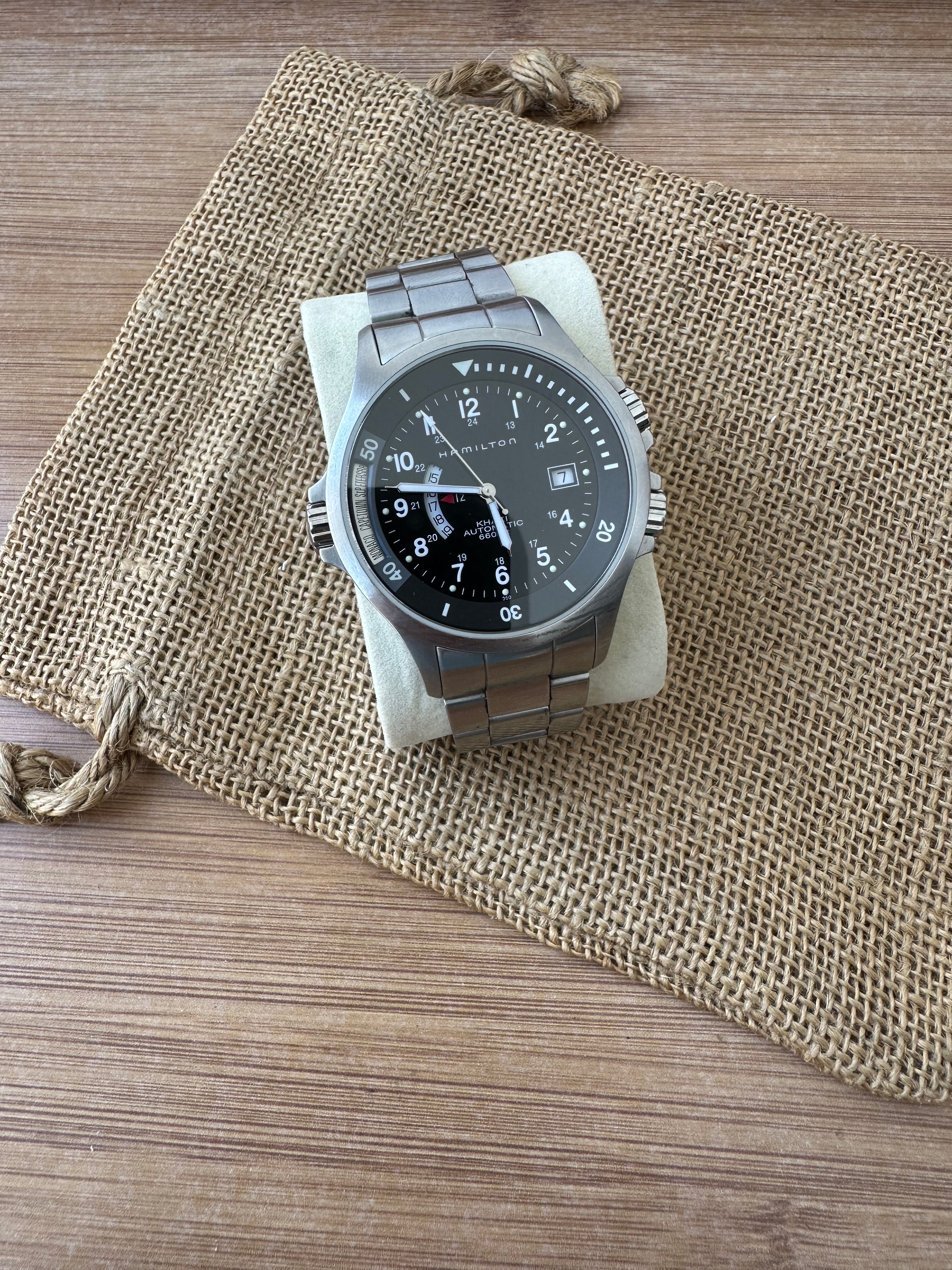 Ceas Hamilton Khaki GMT - Automatic ETA 2893-1