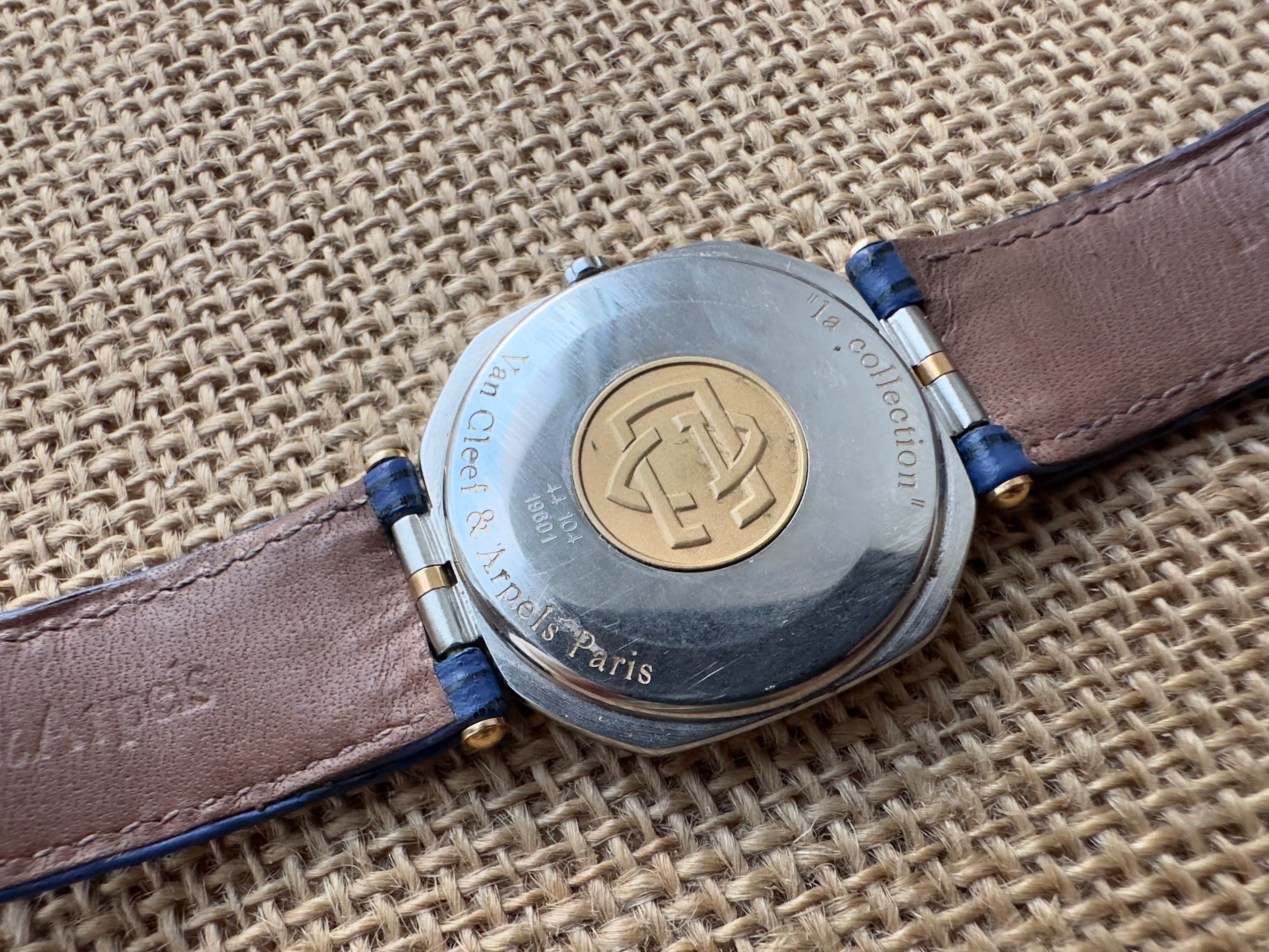 Ceas Van Cleef Lady - aur 18k oțel
