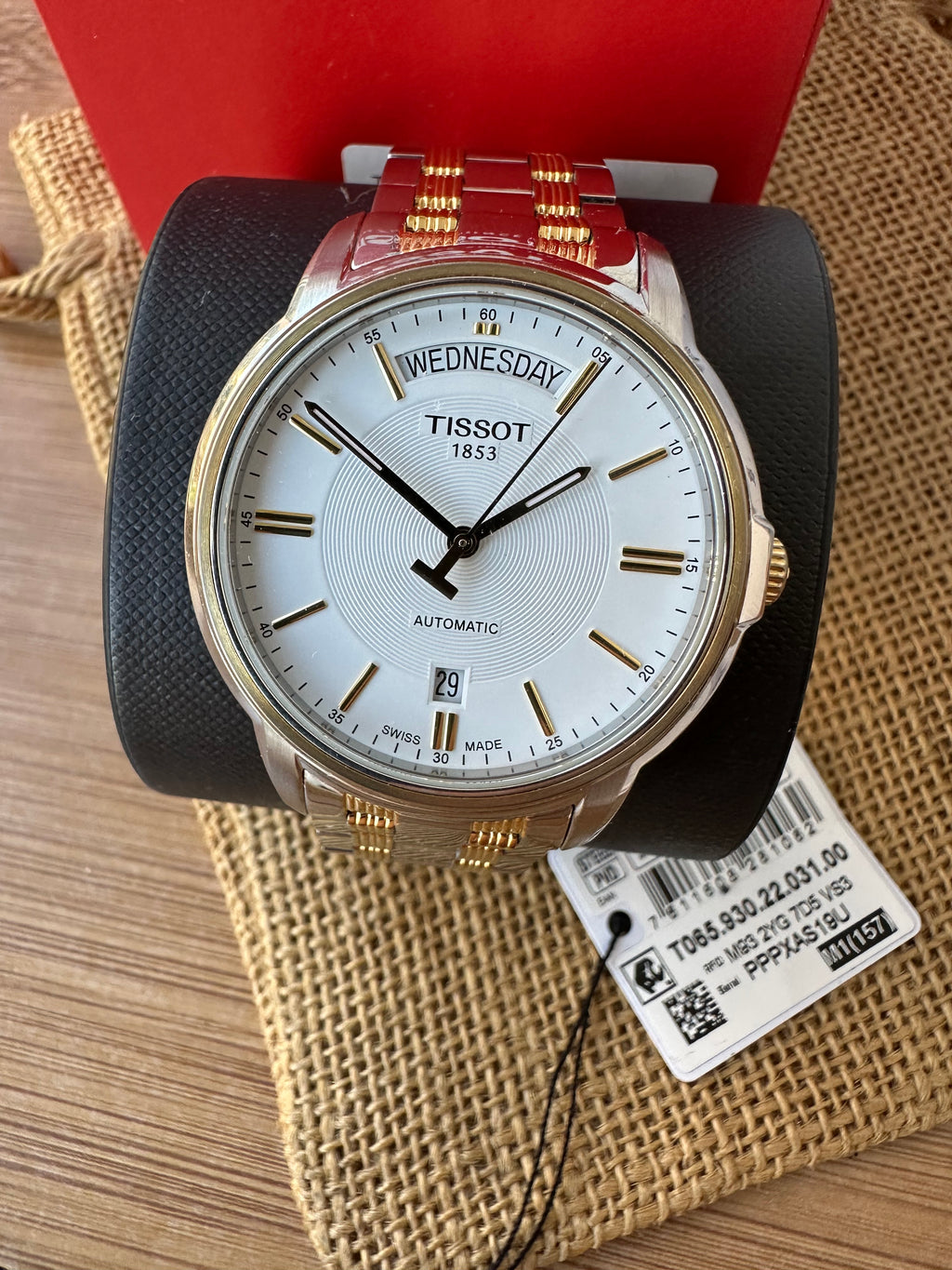 Tissot Automatic - Two tone - Eta 2834 full set