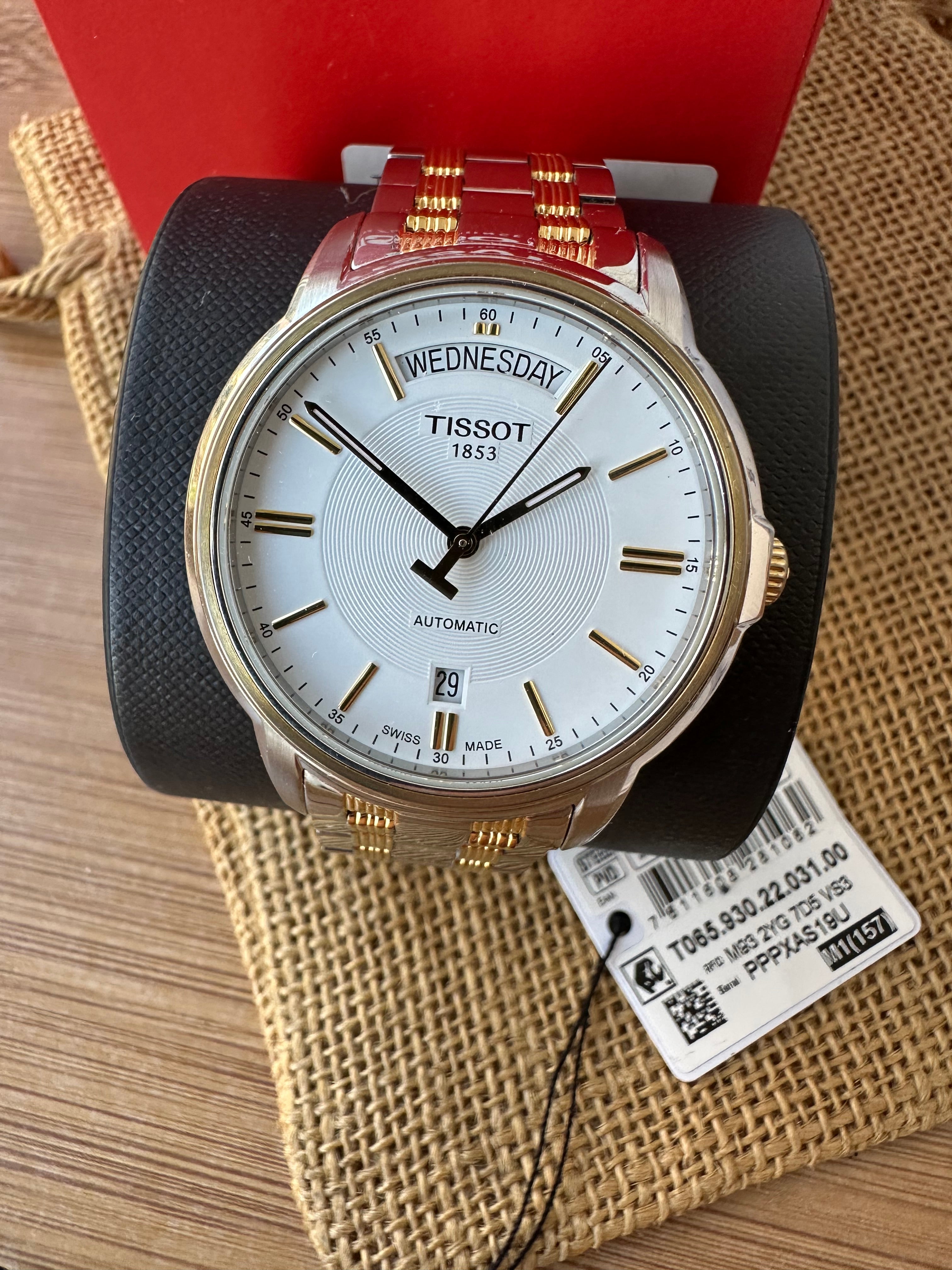 Tissot Automatic - Two tone - Eta 2834 full set