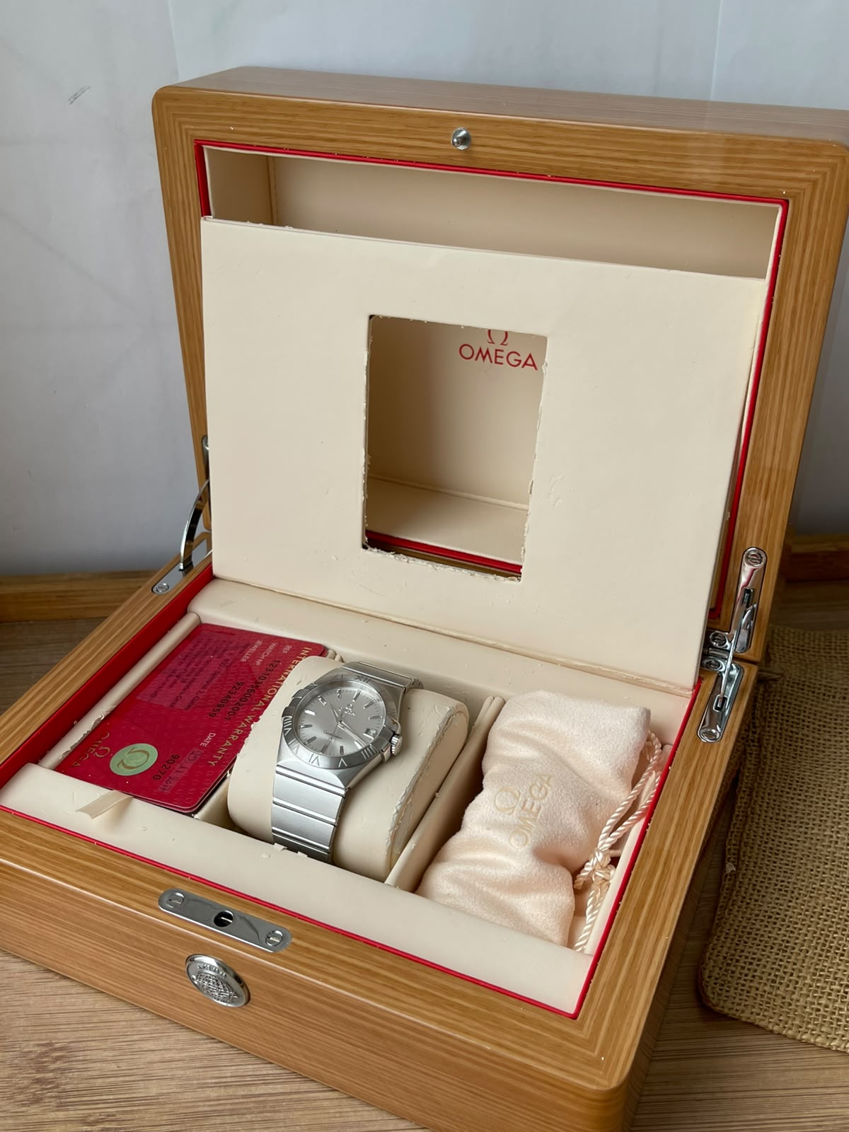 Omega Constellation 2017 Full Set Impecabil Ref. 123.10.35.60.02.001