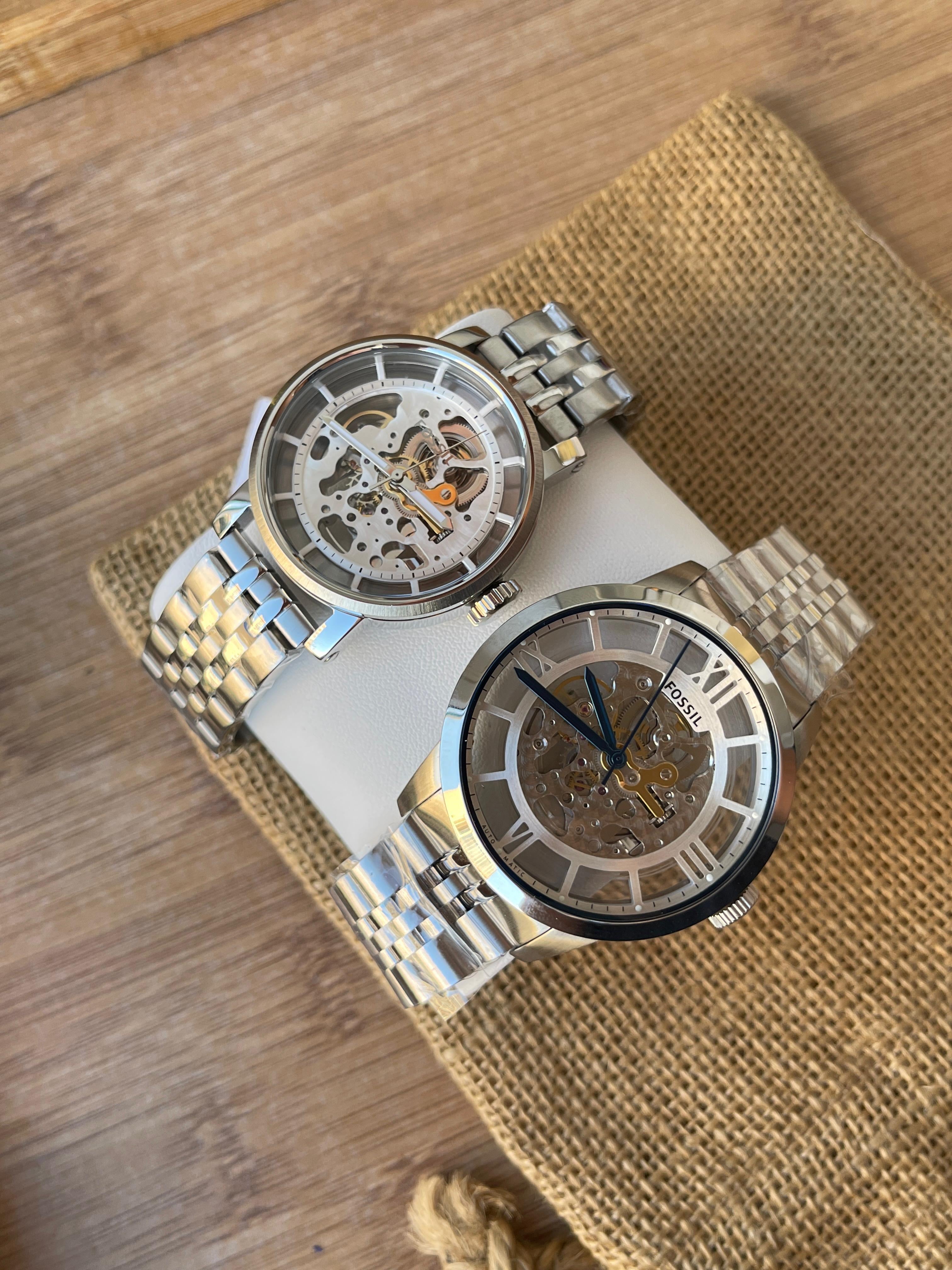 Set de ceasuri Fossil El şi Ea nou - Automatic