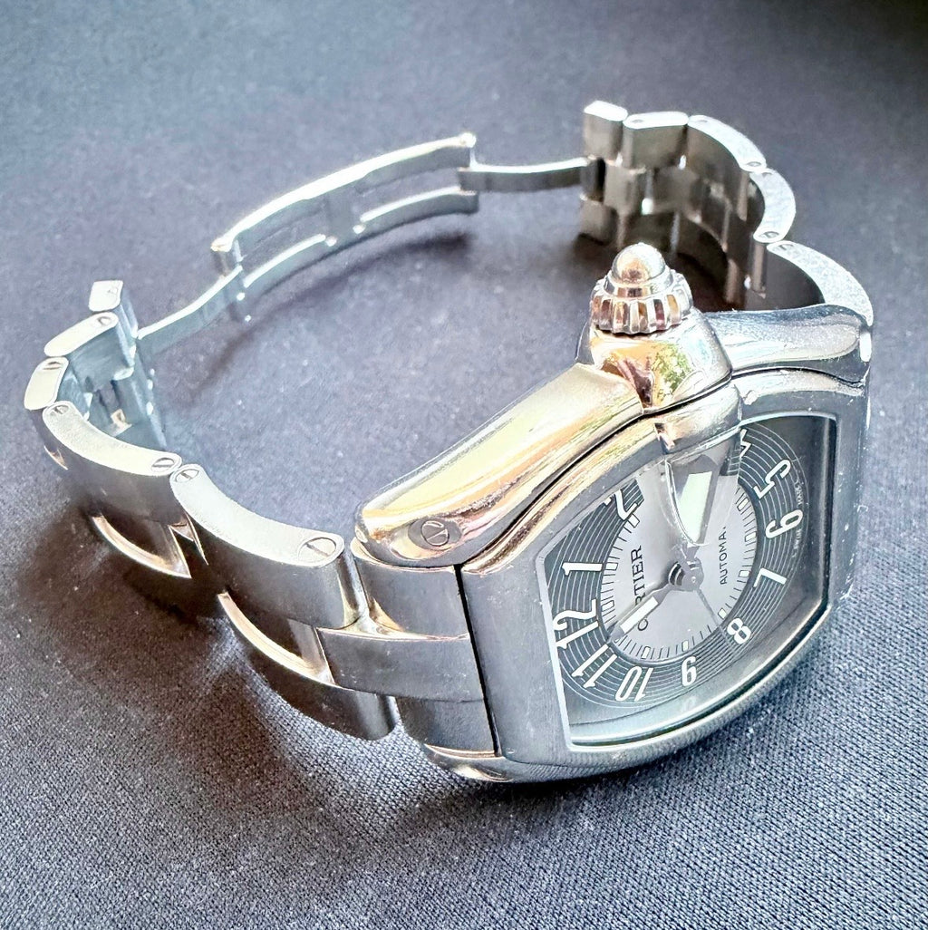 Cartier Roadster 2510 Automatic - Full set, cu acte Condiție excelenta