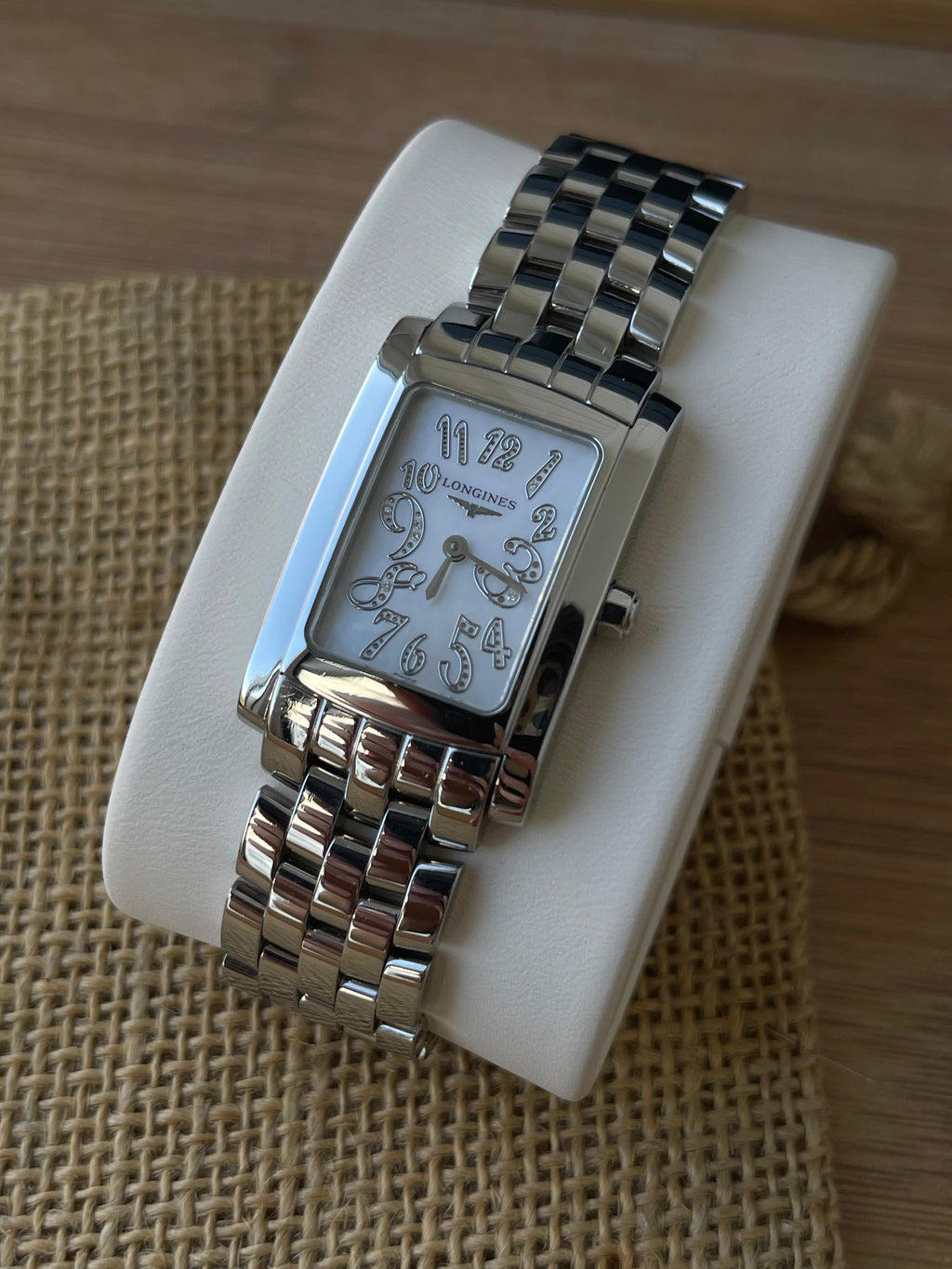 Ceas Longines Dolcevita Lady Cadran Mother of Pearl cu diamante ref. L5.502.4.07.6