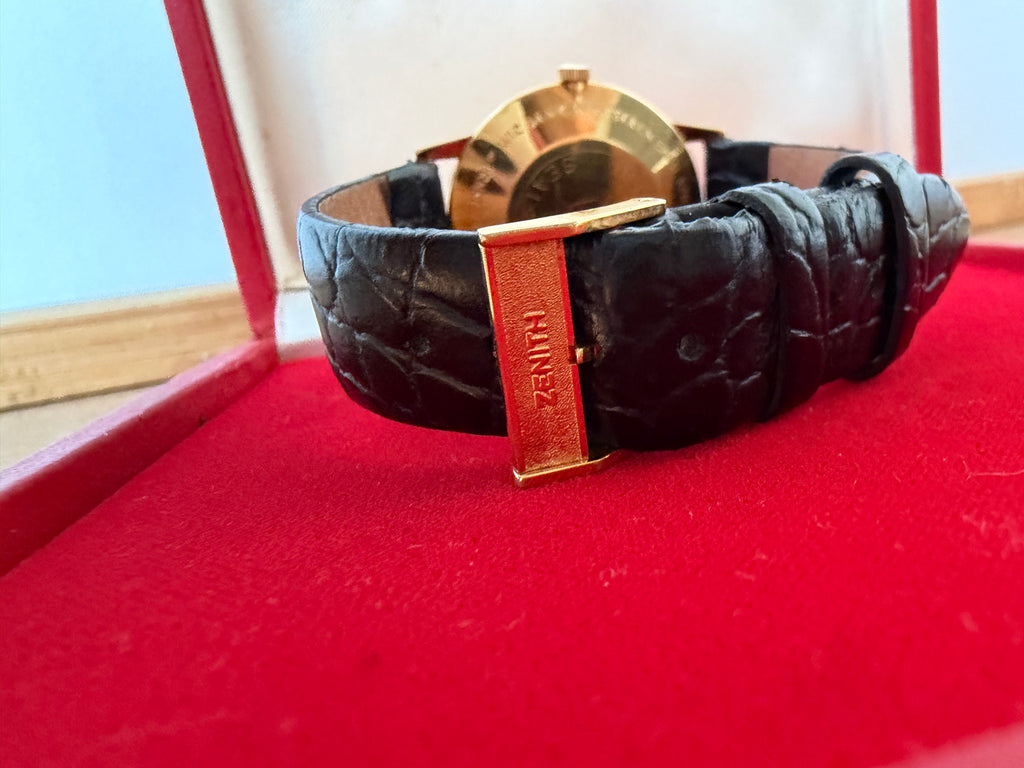 Zenith Aur 18K - Vintage NOS - New old stock- Full set