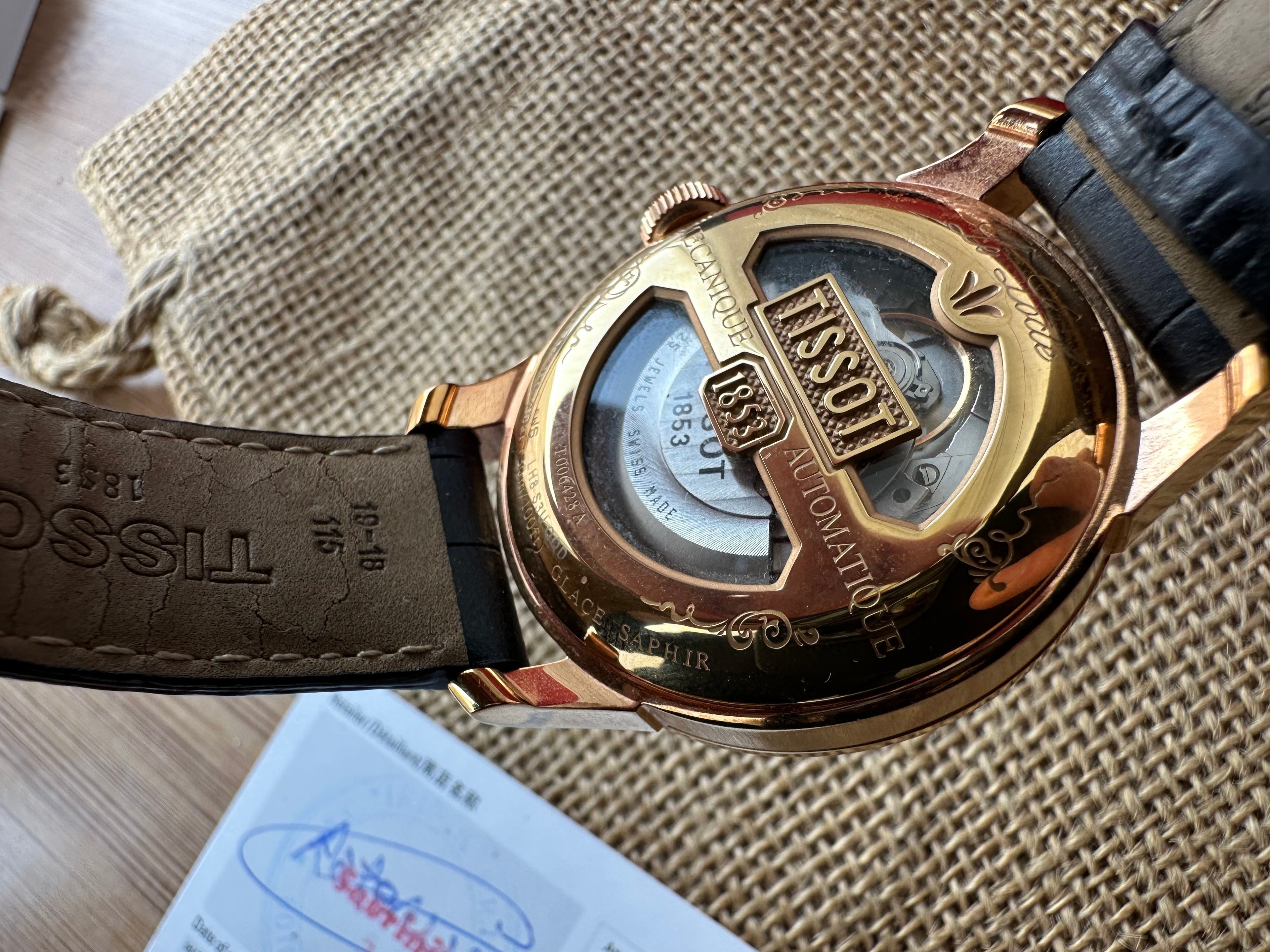 Tissot Le Locle - 39.3mm diametrul - mecanism Eta 2825-2