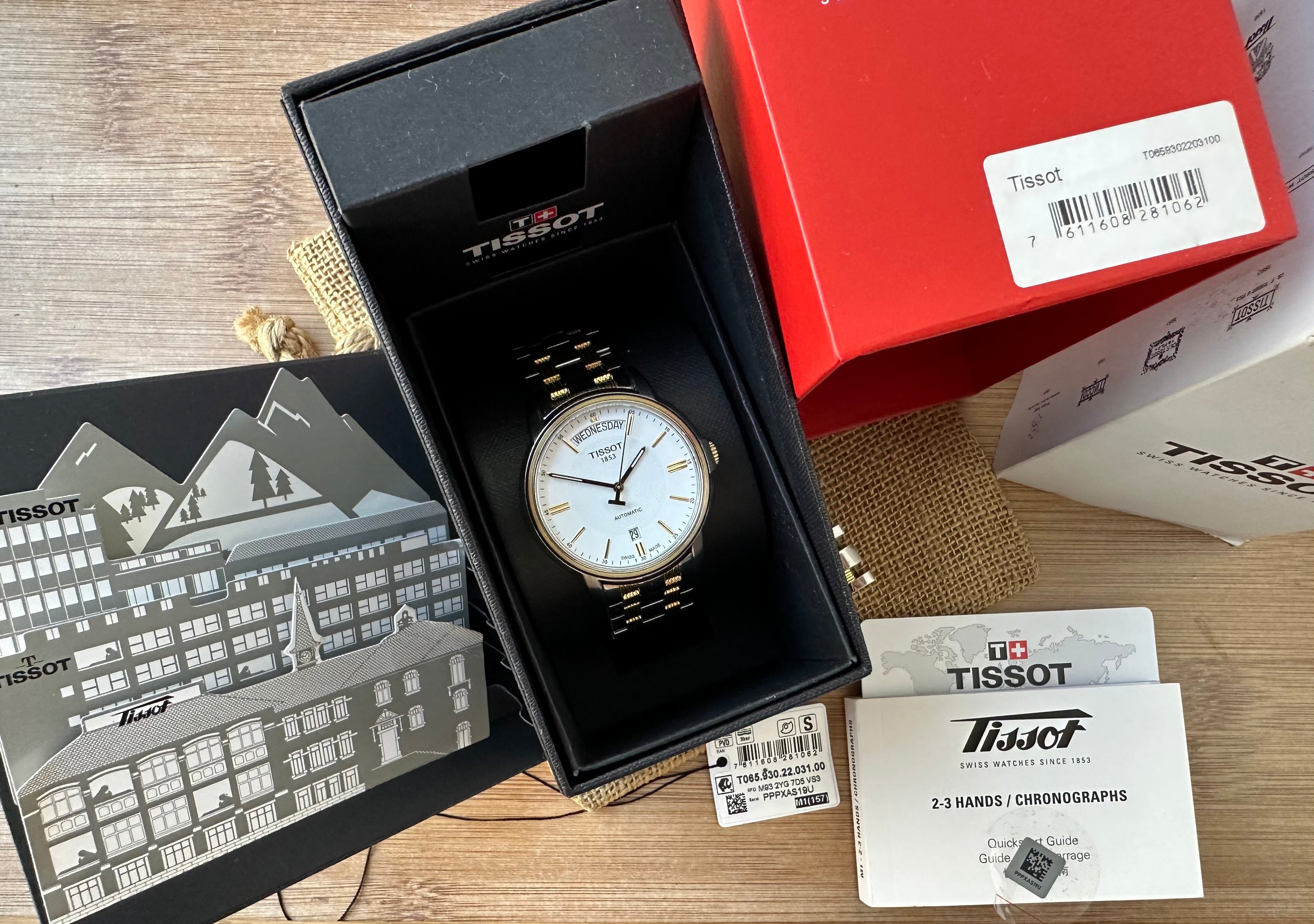 Tissot Automatic - Two tone - Eta 2834 full set