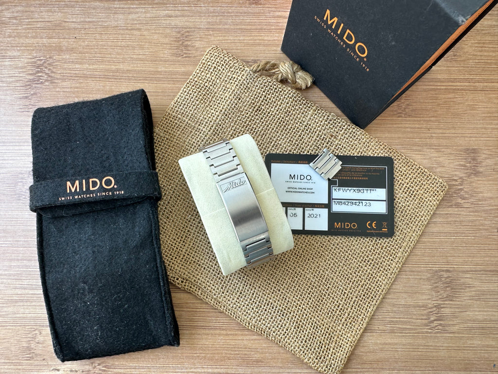 Ceas Mido Commander Automatic Datoday 39mm- Full set - Impecabil -M8425.4.11.1