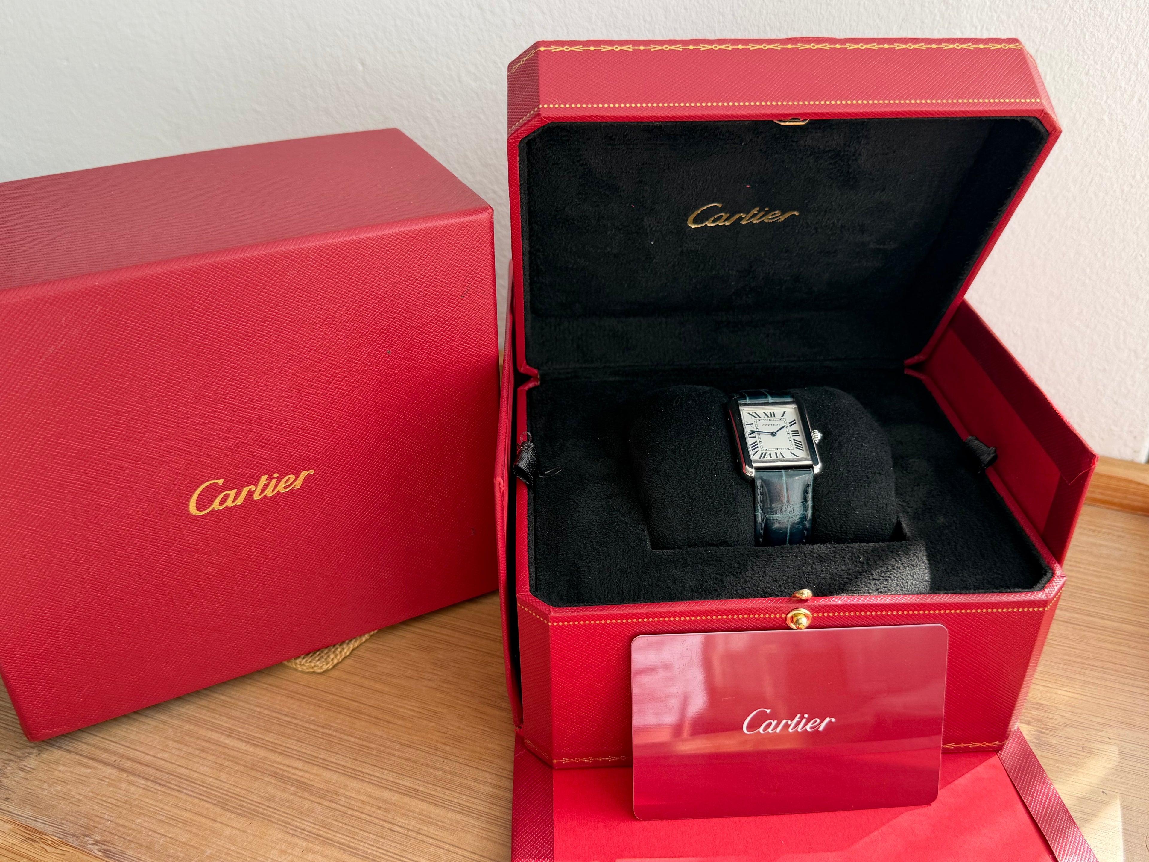 Ceas Cartier Tank Solo Ref. WSTA0030 - 31 mm × 24,4 mm