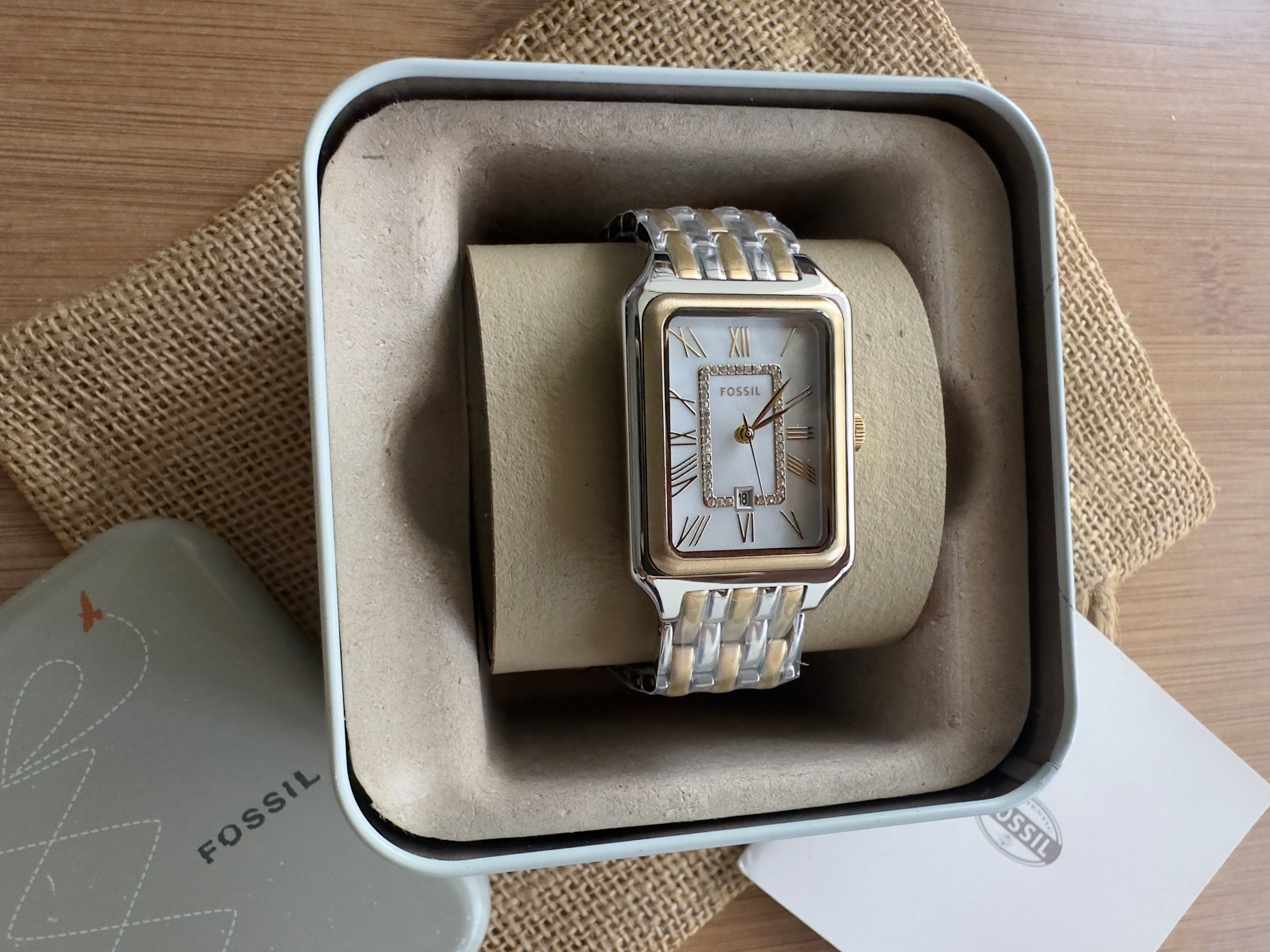 Ceas Fossil Raquel Gold - Mother of Pearl -ES5305