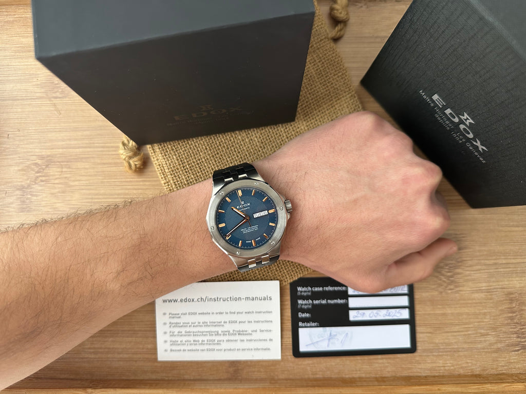 Ceas Edox Delfin Full set Rubber Strap