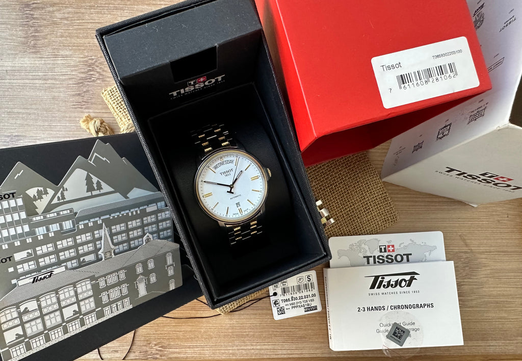 Tissot Automatic - Two tone - Eta 2834 full set