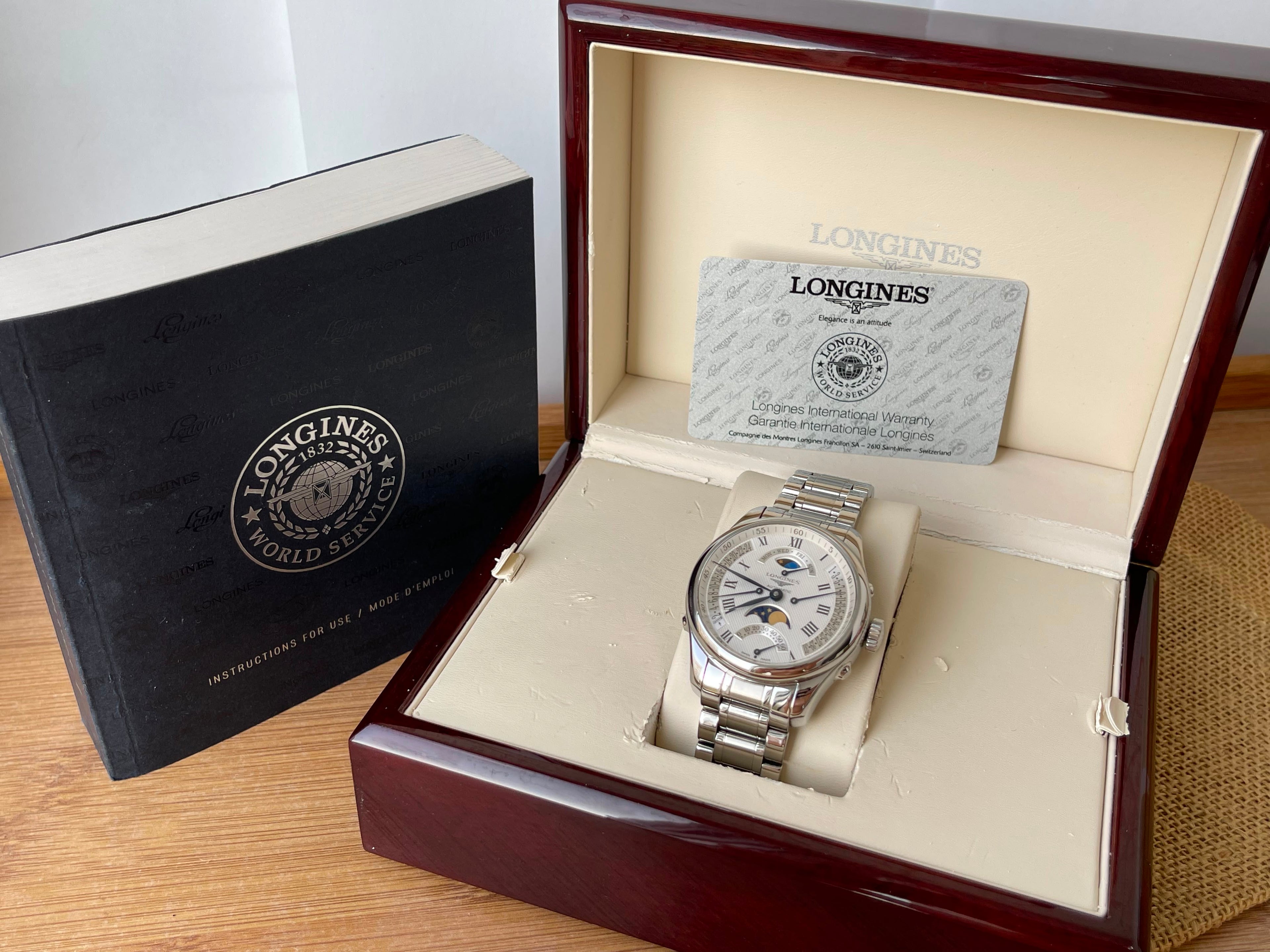 Ceas Longines Master Collection
Ref. L2.739.4.71.6 - 44mm