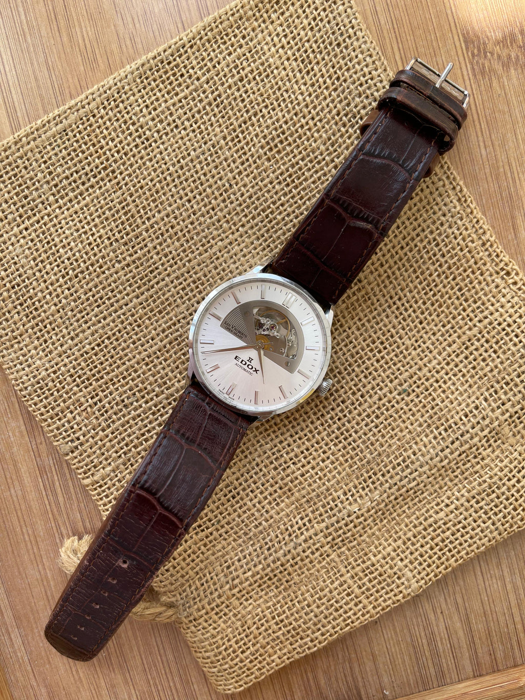 Ceas Edox Les Vauberts Automatic - Open Heart