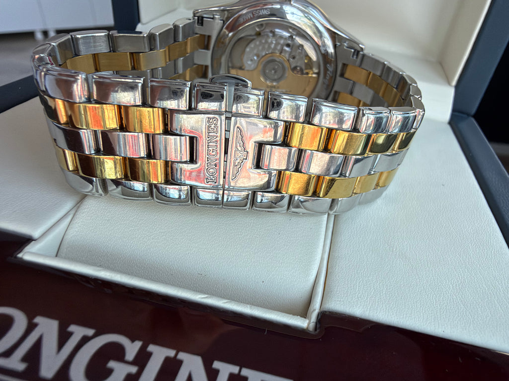 Longines Flagship Automatic 38.5mm - Two tone - Full set - Servisat - L4.974.3.32.7