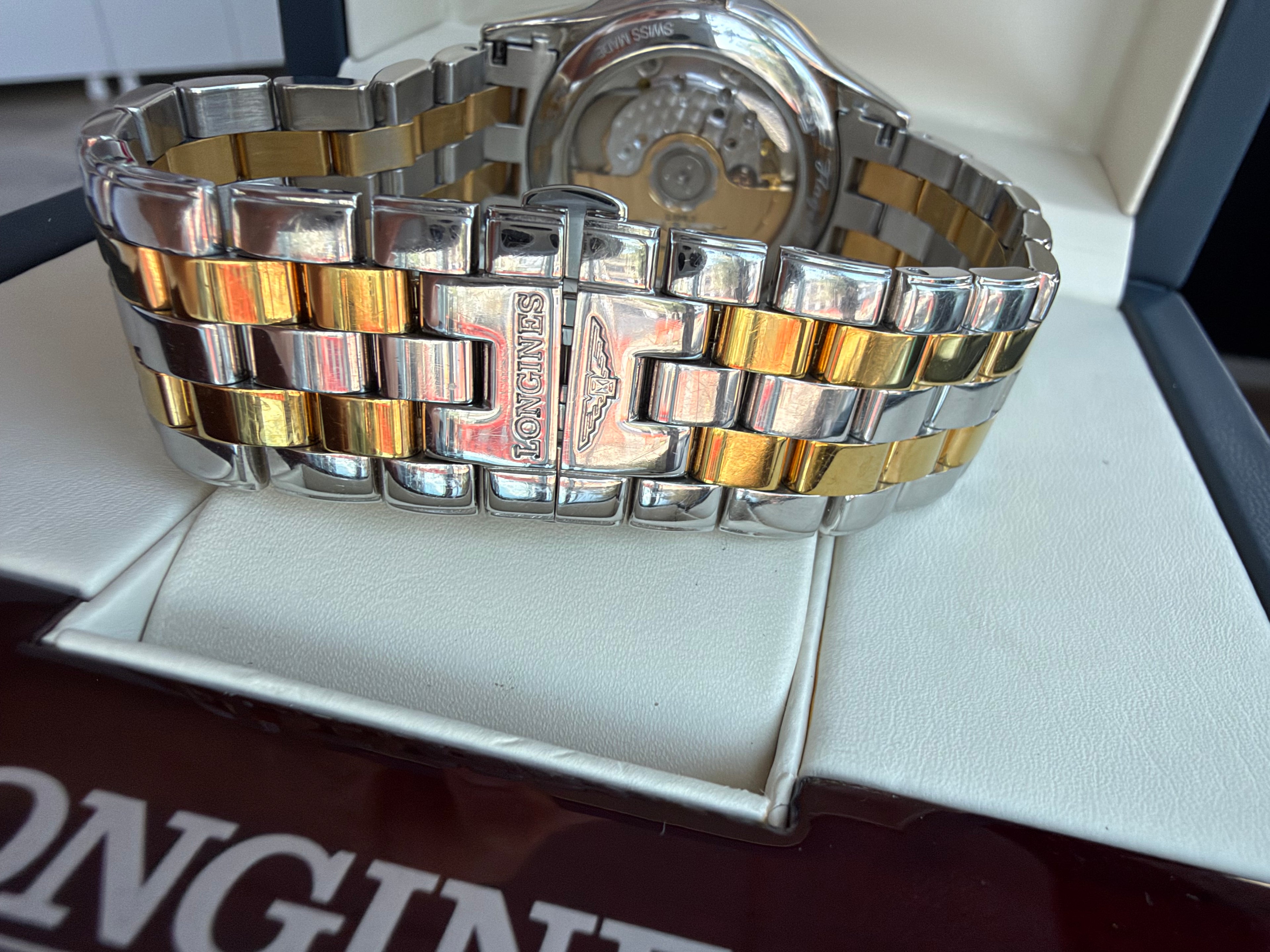Longines Flagship Automatic 38.5mm - Two tone - Full set - Servisat - L4.974.3.32.7