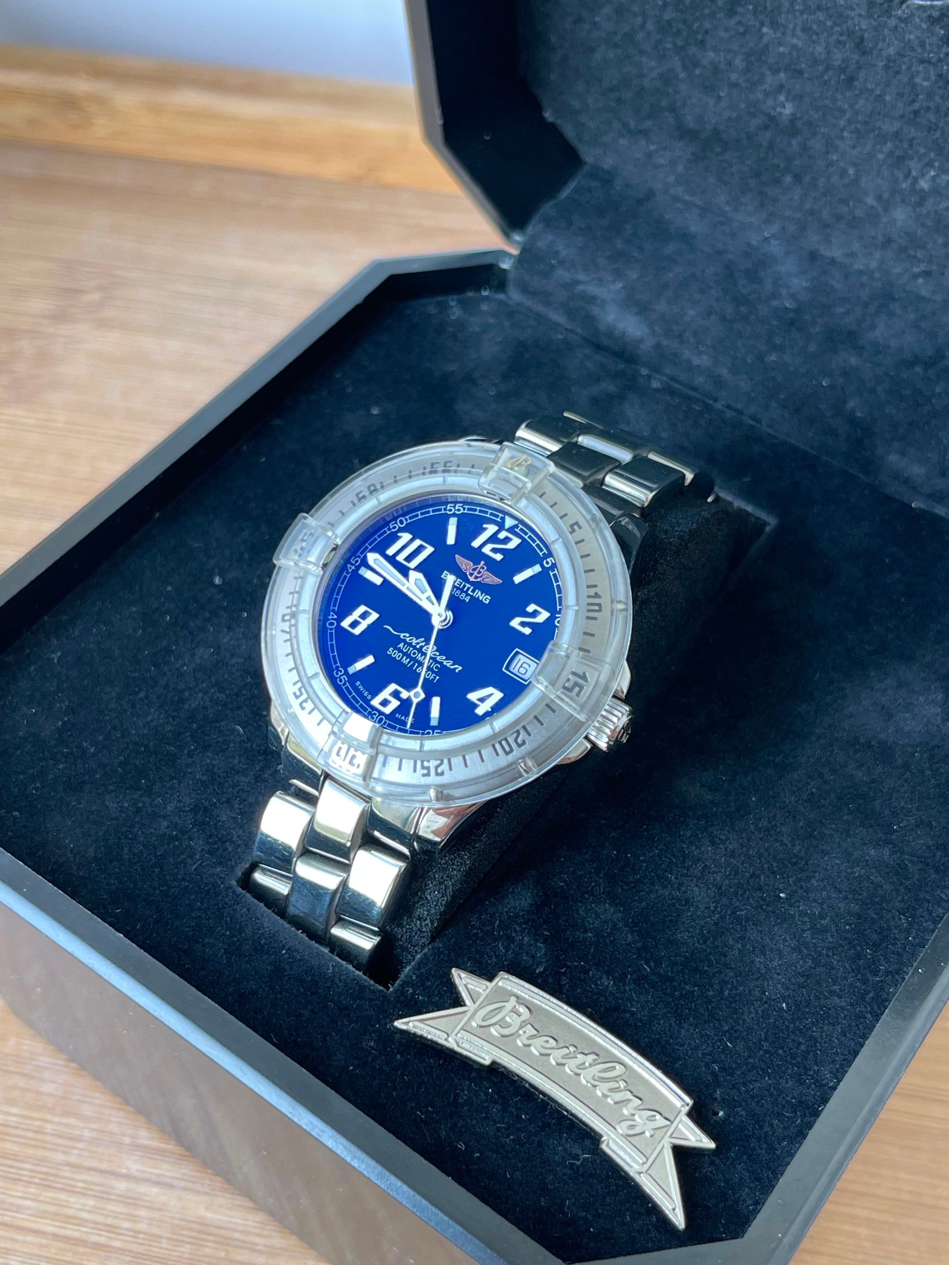 Breitling Colt Ocean Automatic 38mm - Full Set - Ref. A17350