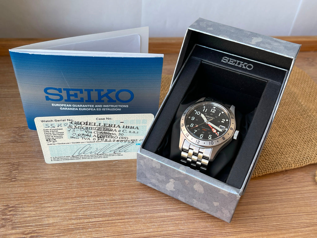 Seiko 5 Field Gmt Automatic - Full Set - impecabil Ref.SSK023K1