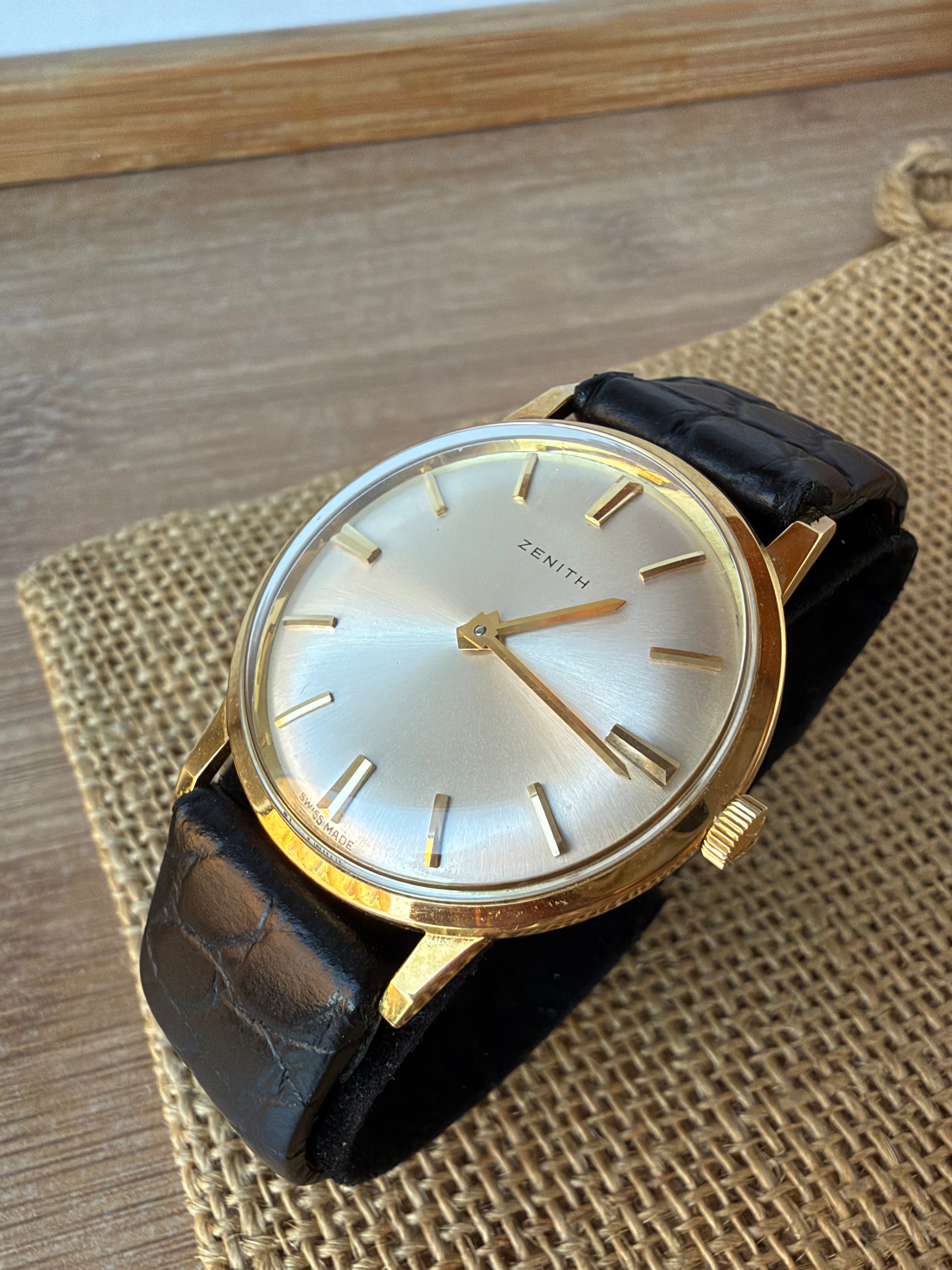 Zenith Aur 18K - Vintage NOS - New old stock- Full set