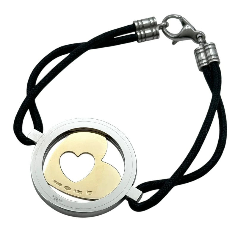 Bratara Bvlgari Tondo Cuore originalǎ Aur 18k si otel