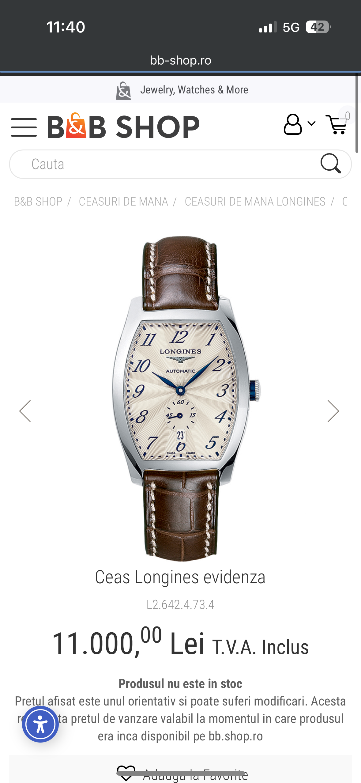 Longines Evidenza - Automatic - L2.642.4.73.4
