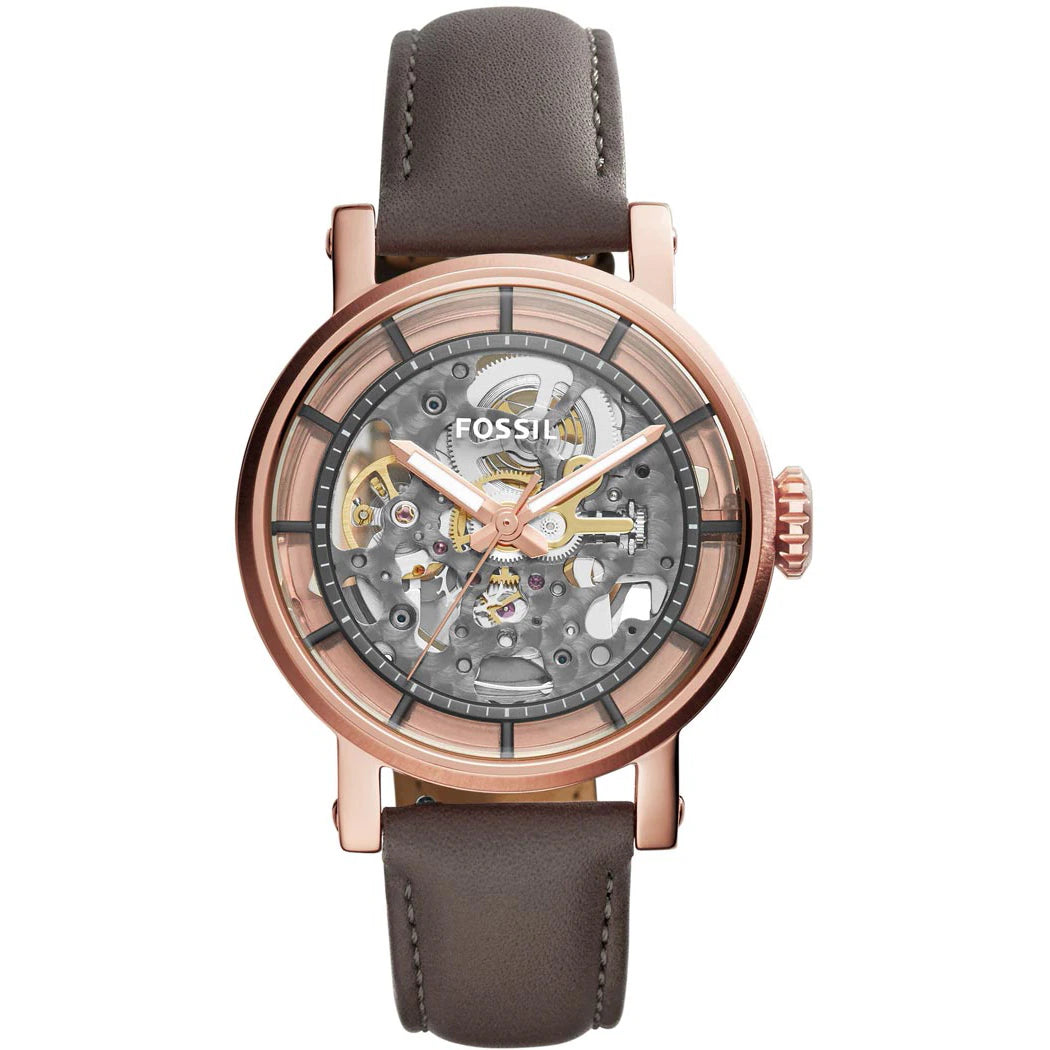 Ceas Fossil Boyfriend 38mm diametrul - Automatic curea de piele - ME3089